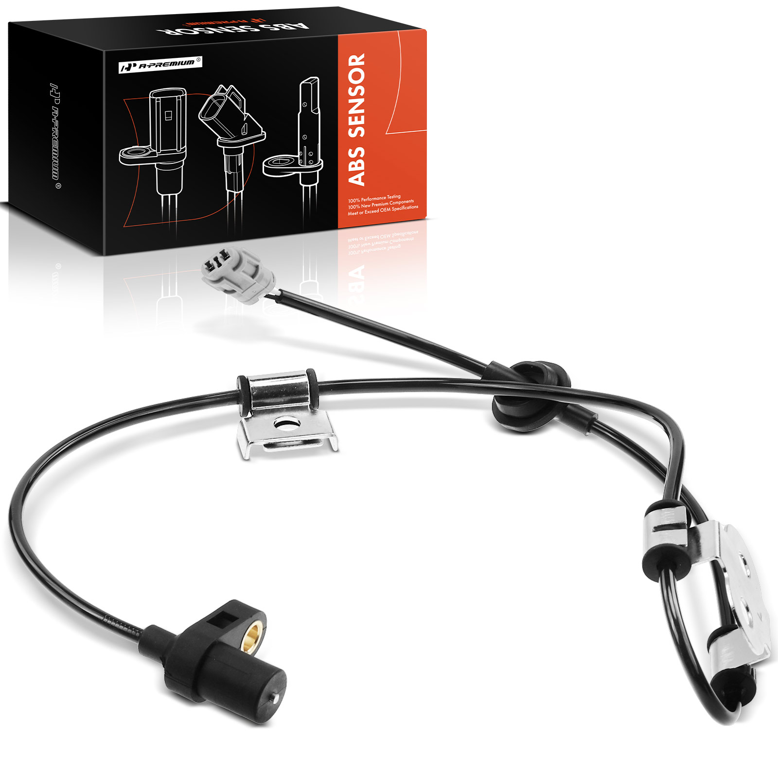 Front Driver ABS Wheel Speed Sensor