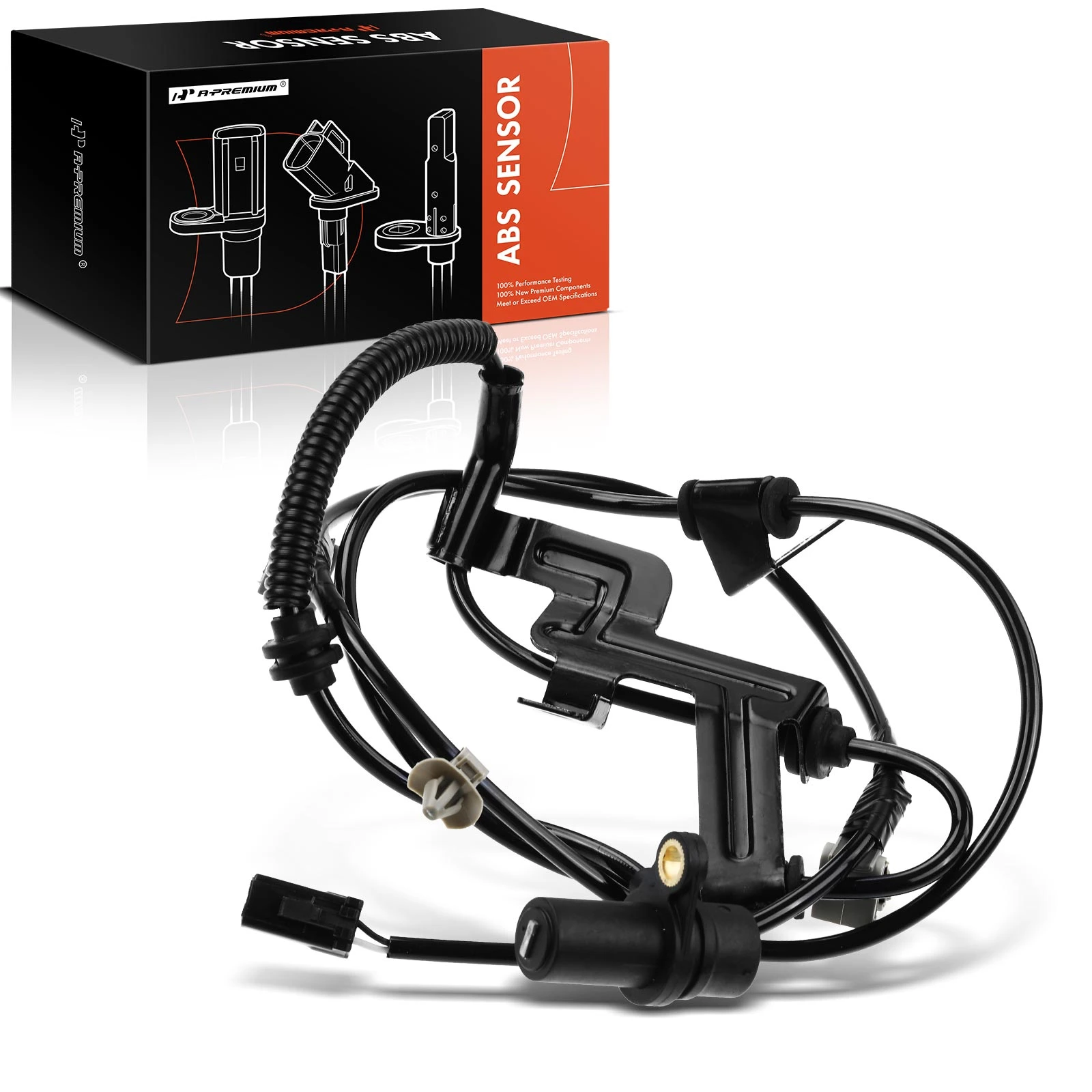 Front Passenger ABS Wheel Speed Sensor for 2004-2009 Kia Spectra