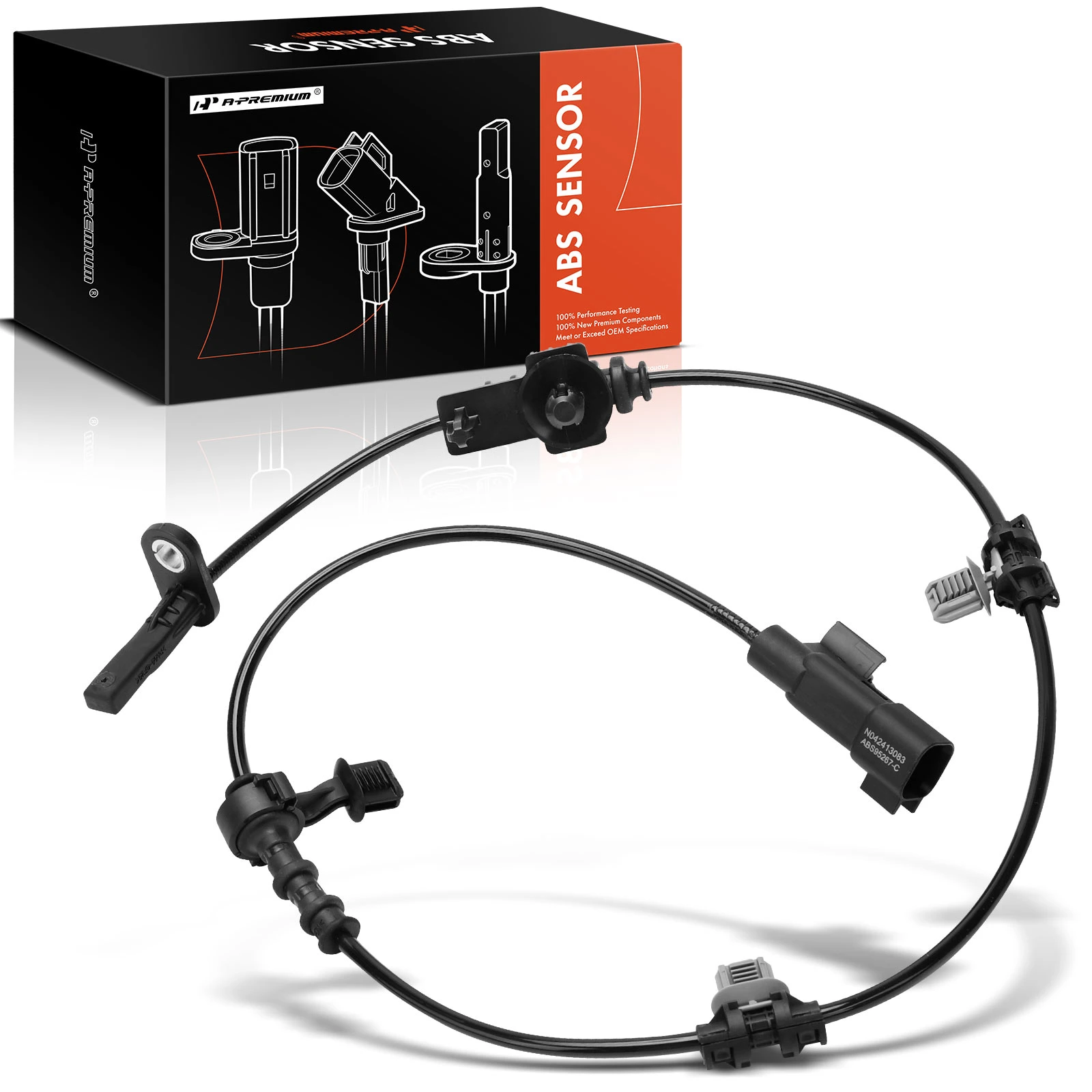 Rear Driver or Passenger ABS Wheel Speed Sensor