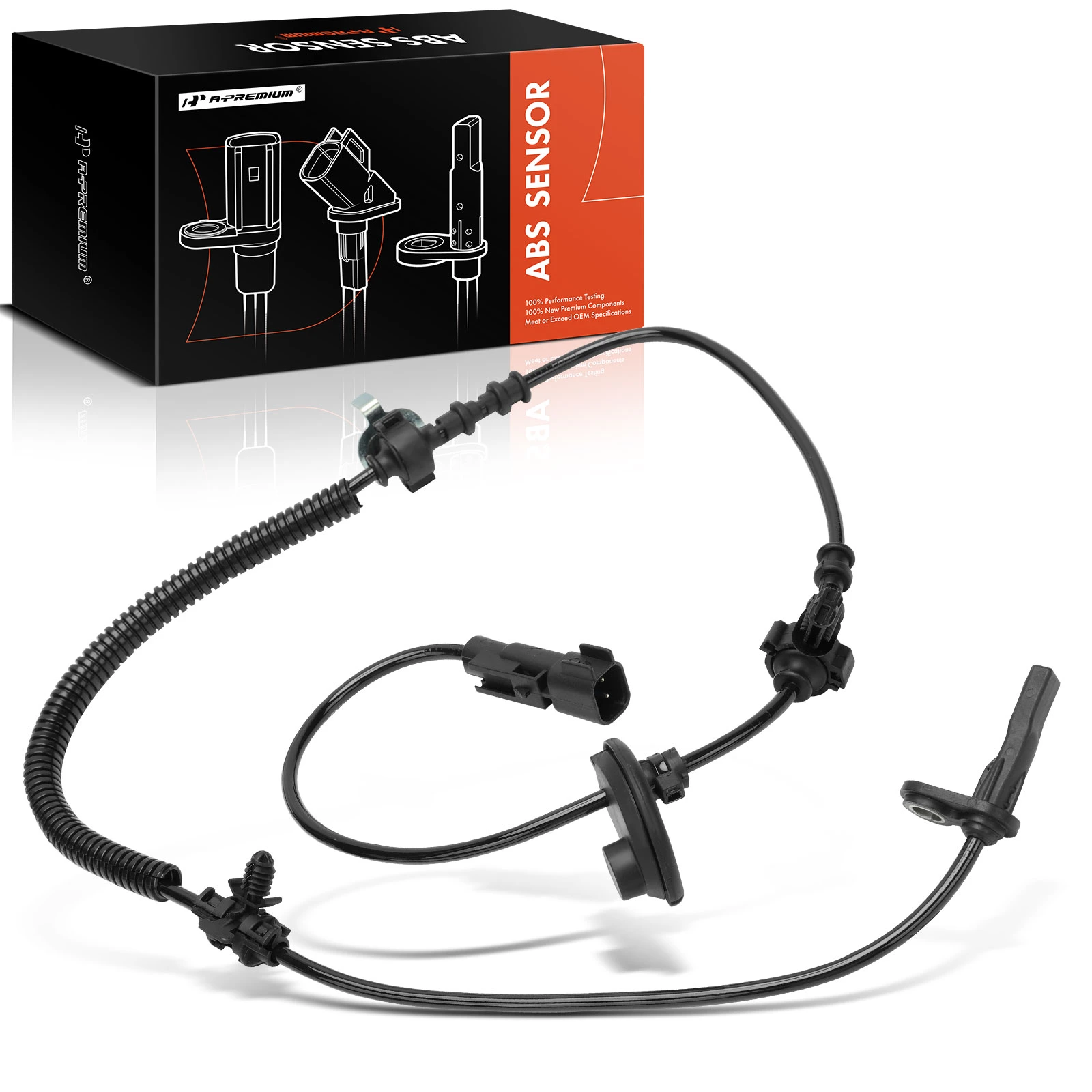 Front Driver ABS Wheel Speed Sensor