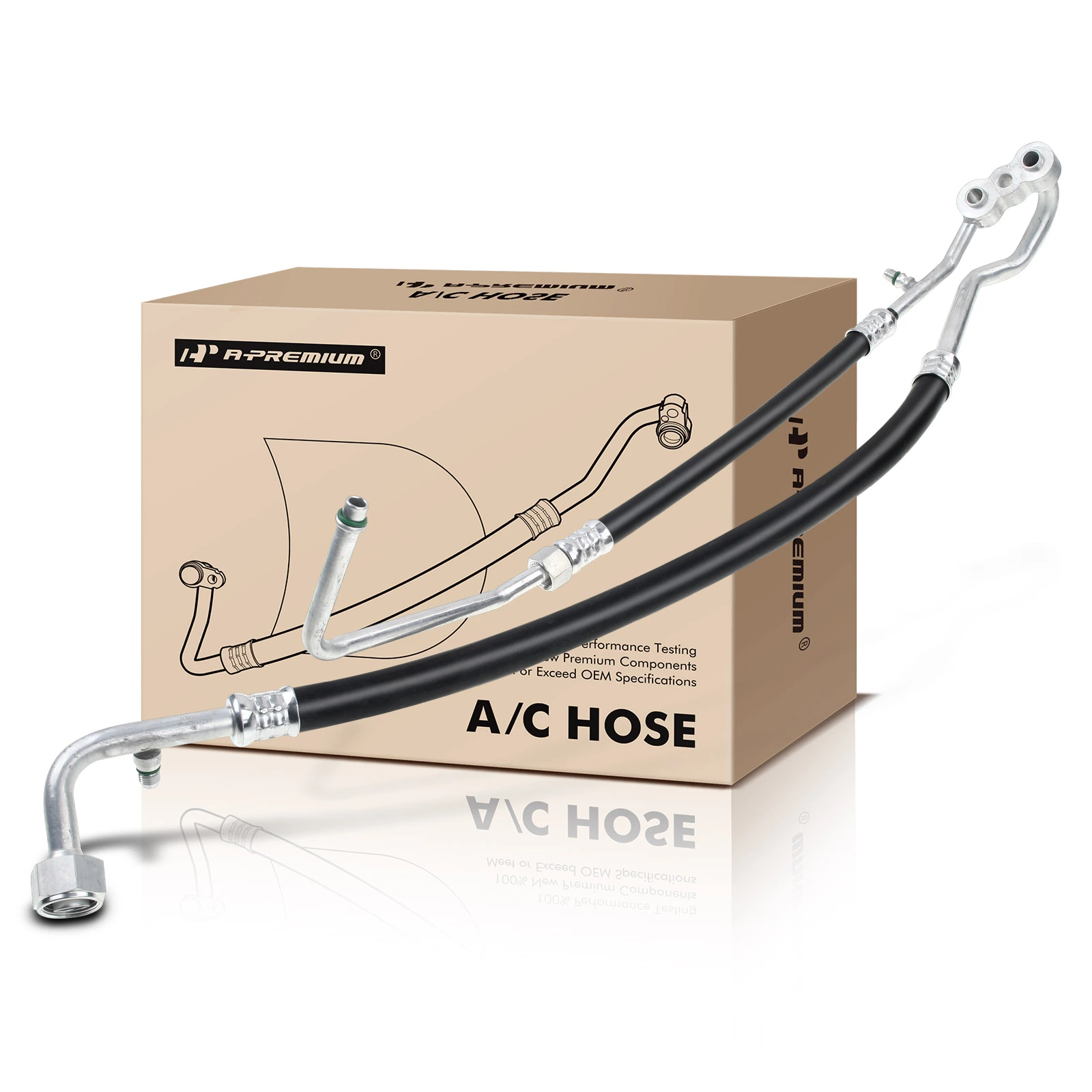 AC Manifold Hose Assembly for 1991 GMC C2500