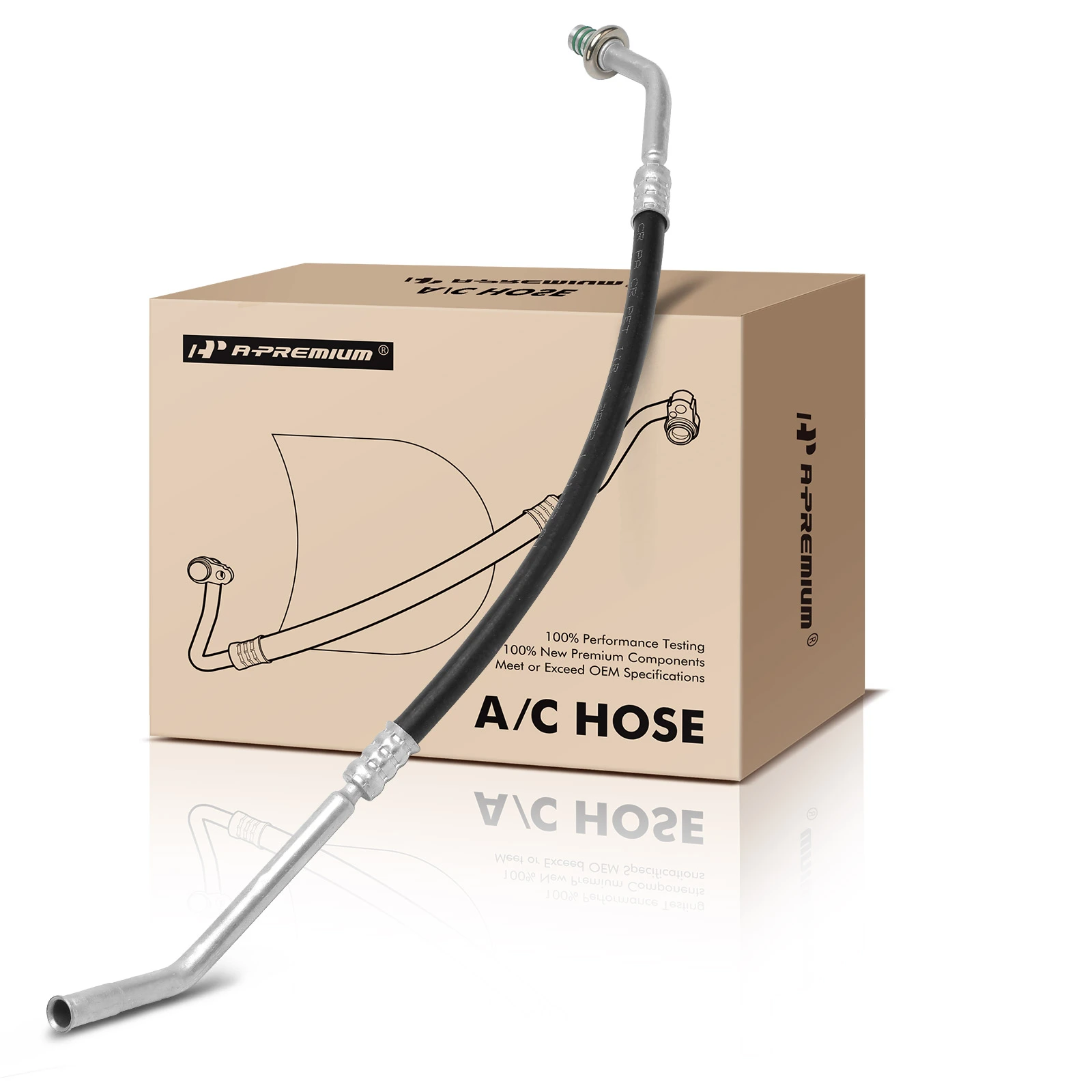 AC Liquid Line Hose Assembly for 1986-1990 Lincoln Town Car