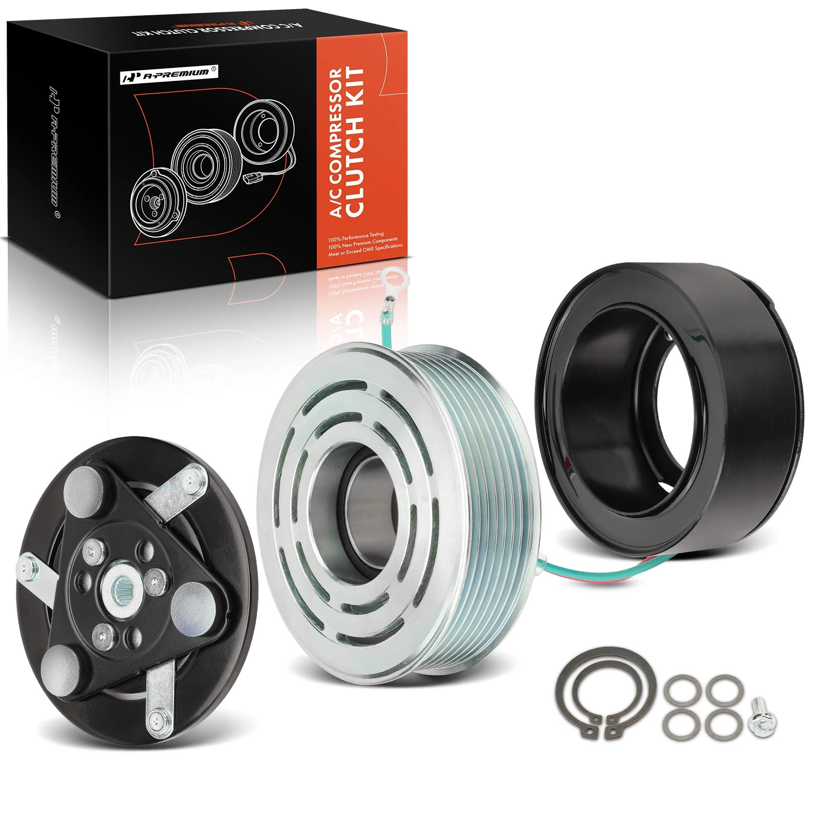AC Compressor Clutch Kit for 2007-2014 Honda CR-V