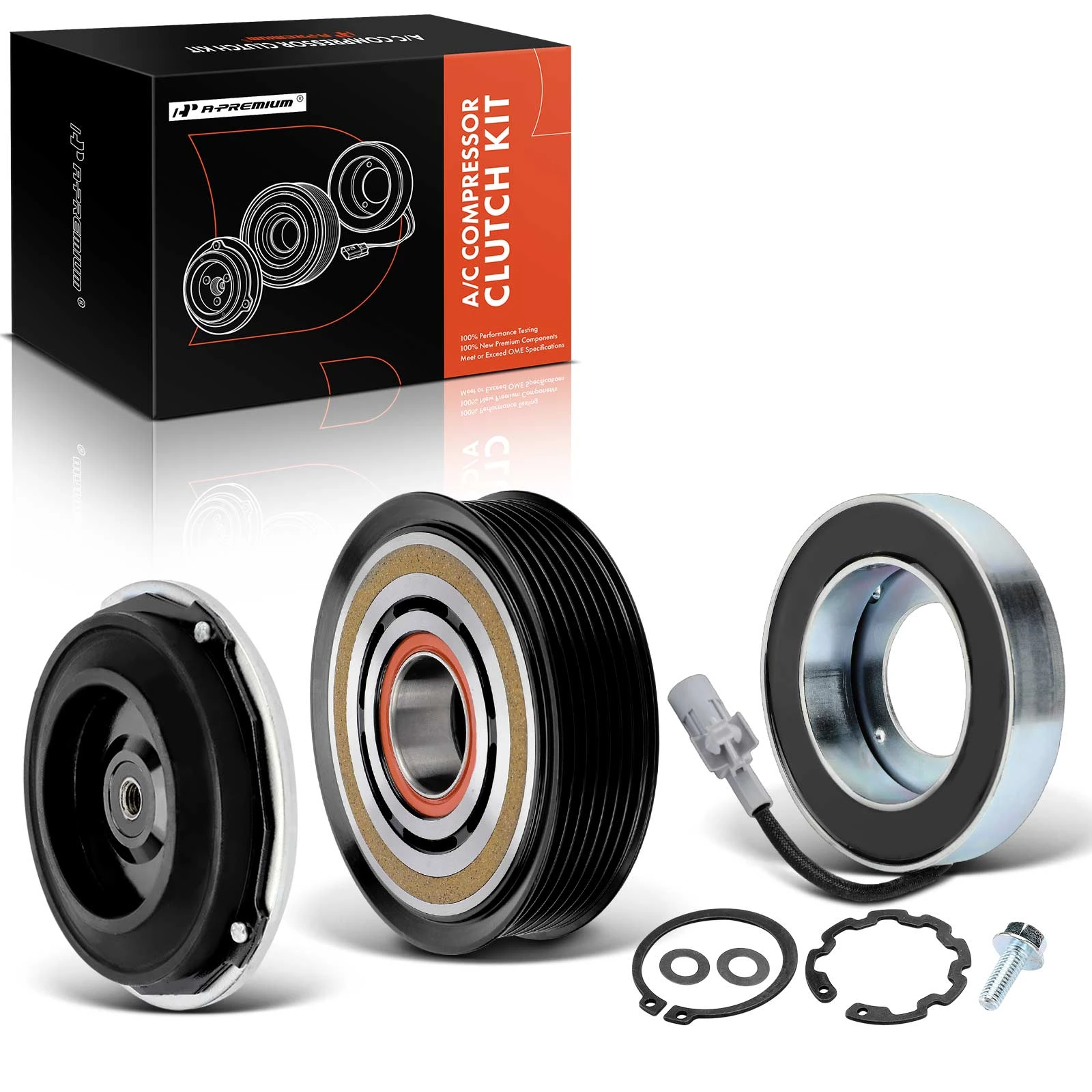 AC Compressor Clutch Kit for 2016-2017 Lexus GS200t