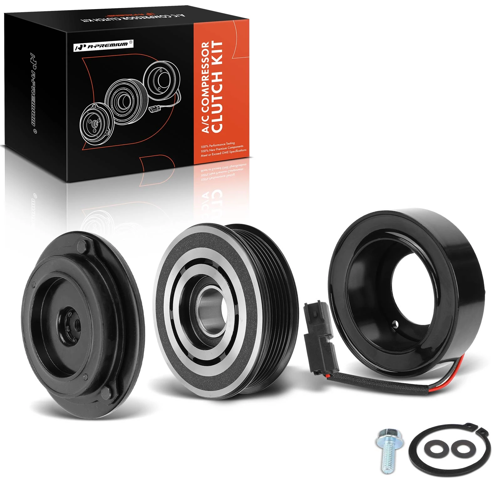 AC Compressor Clutch Kit for 2016-2019 2021-2023 Ford F-650