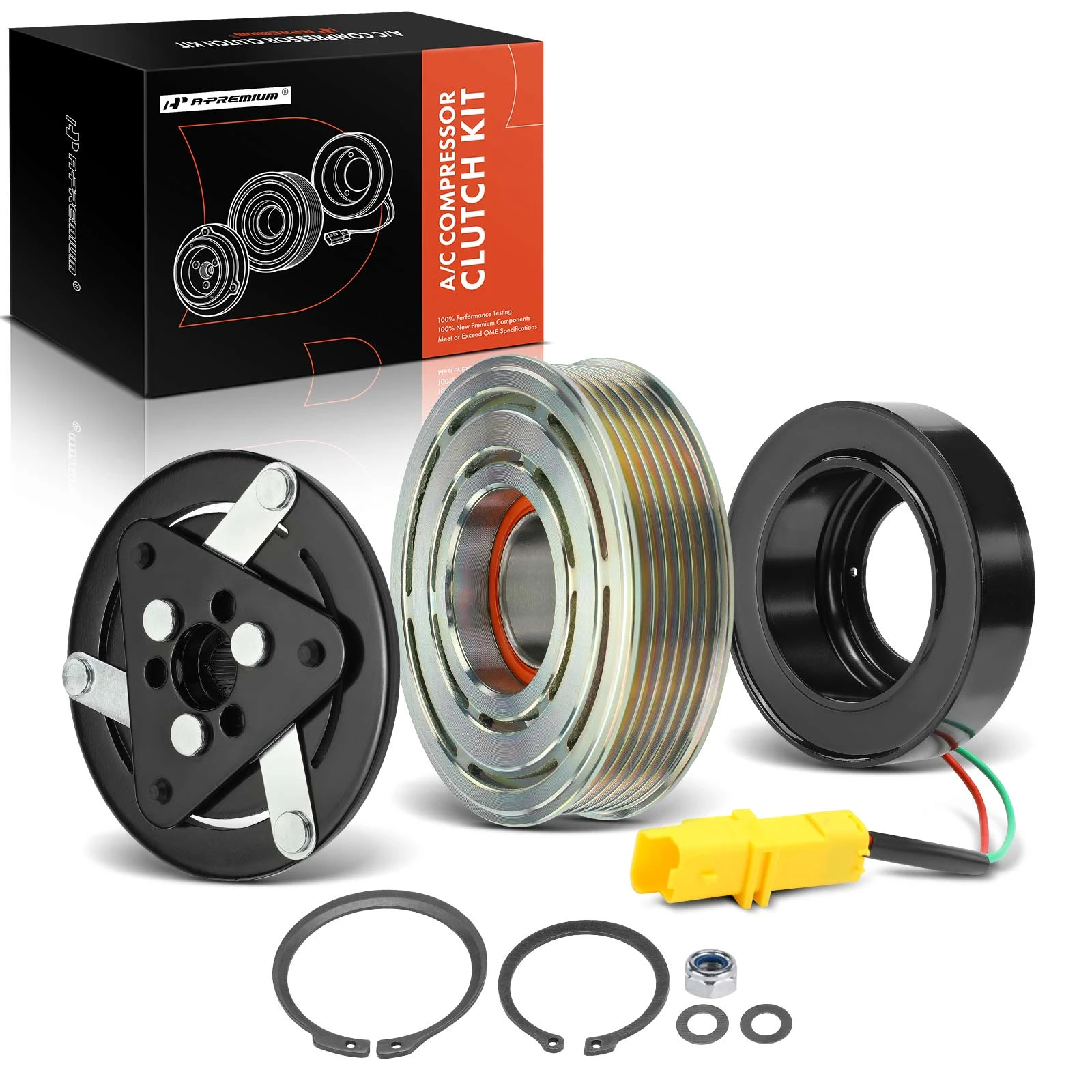 A/C Compressor Clutch Kit APACK182 Broad-Application | A-Premium