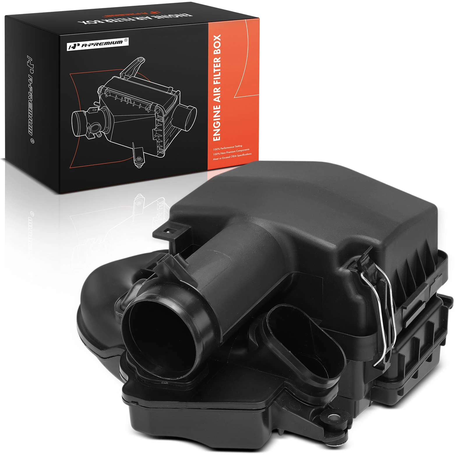 Engine Air Cleaner Intake Filter Box Housing