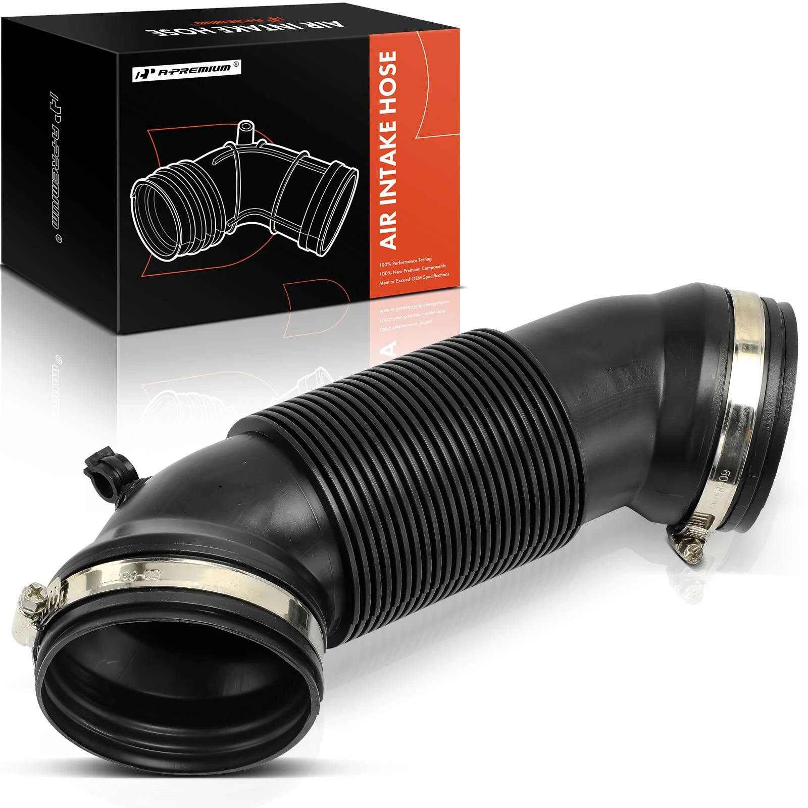 Engine Air Intake Hose with Clamp for 2009-2010 Audi TT Quattro