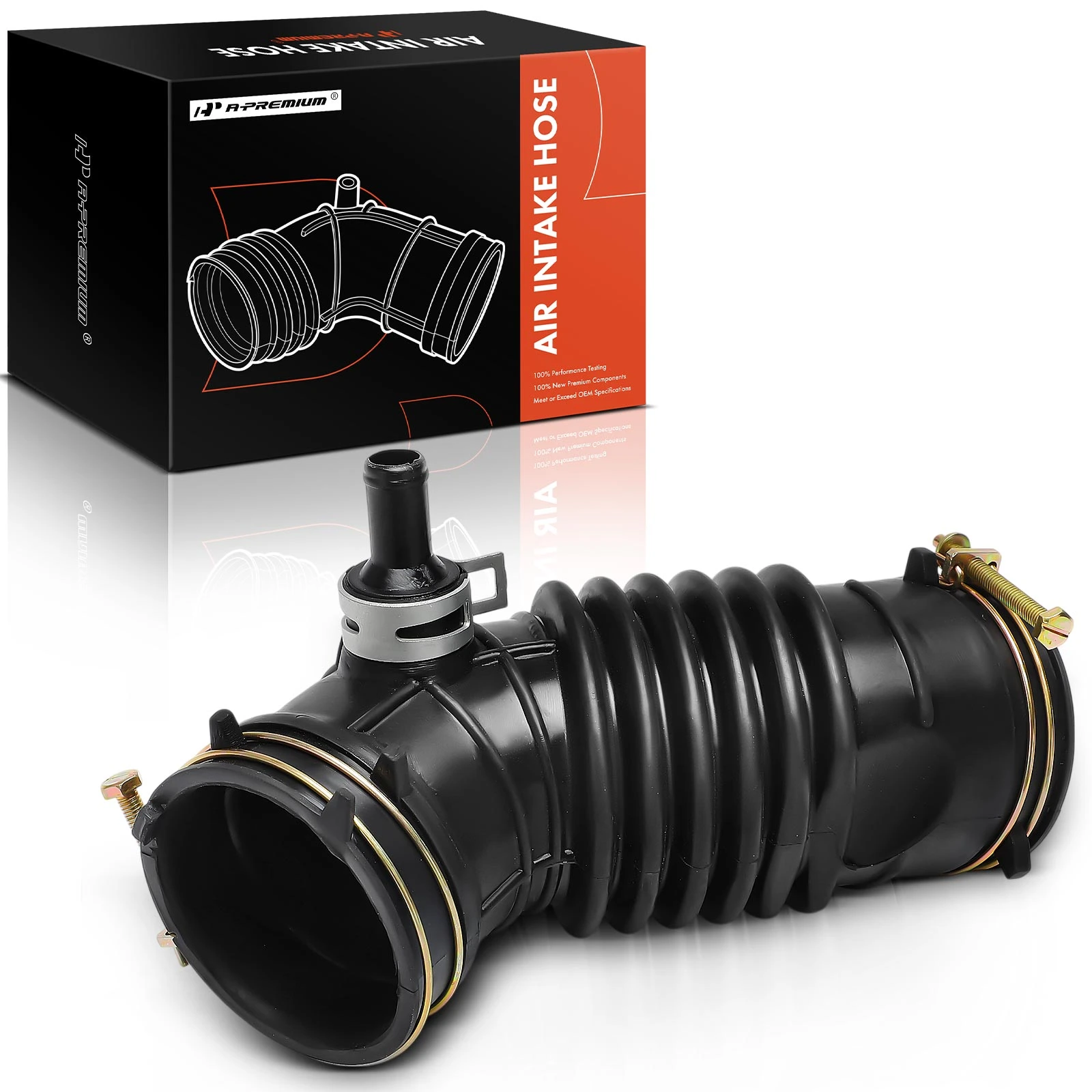 Engine Air Intake Hose Tube with Clamps for 2014-2018 Kia Forte