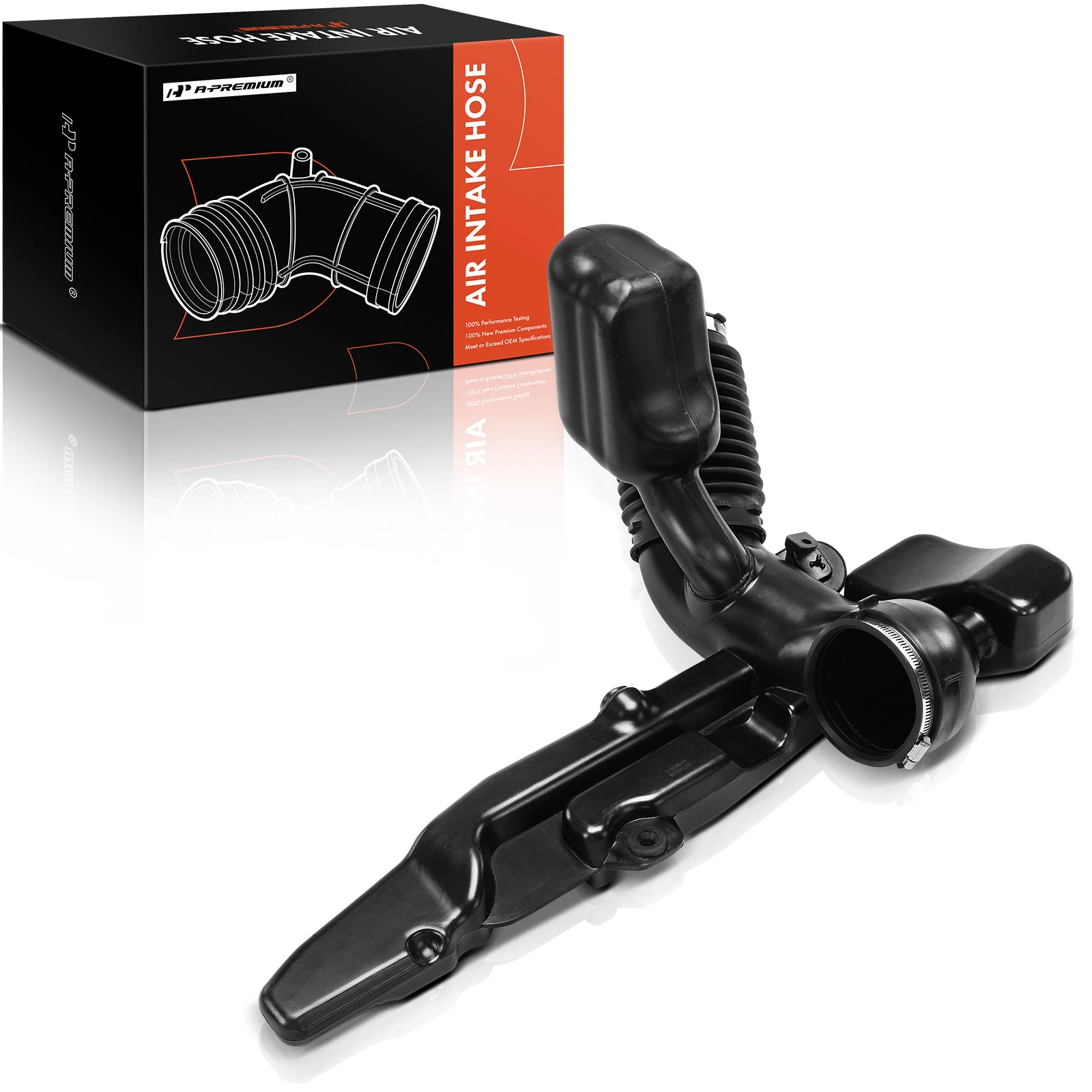 Engine Air Intake Hose with Clamp