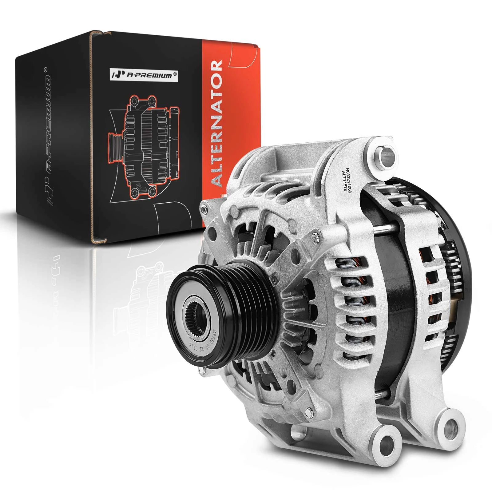 Alternator 220A 12V CW 6-Groove Pulley