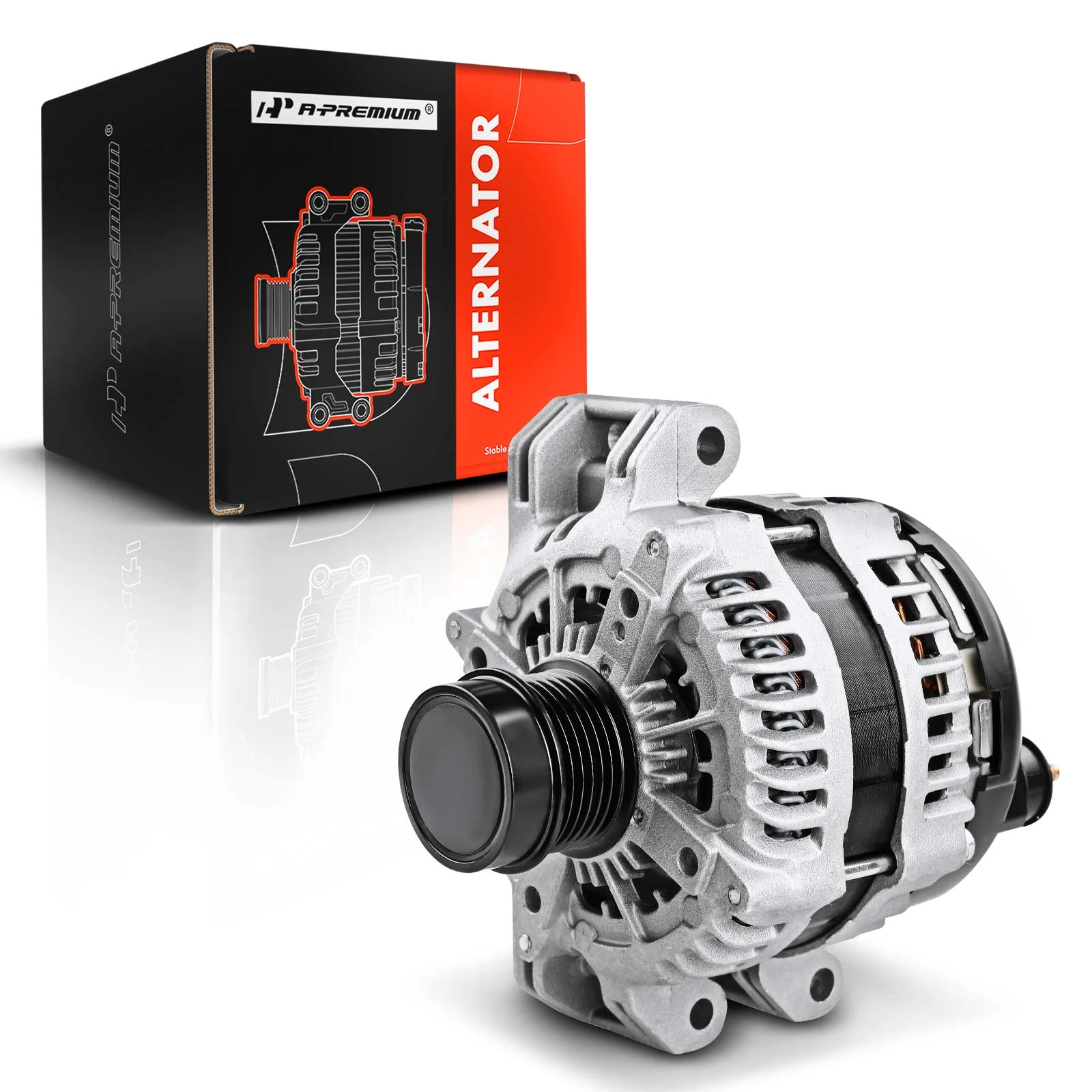 Alternator 180A 12V CW 6-Groove Clutch