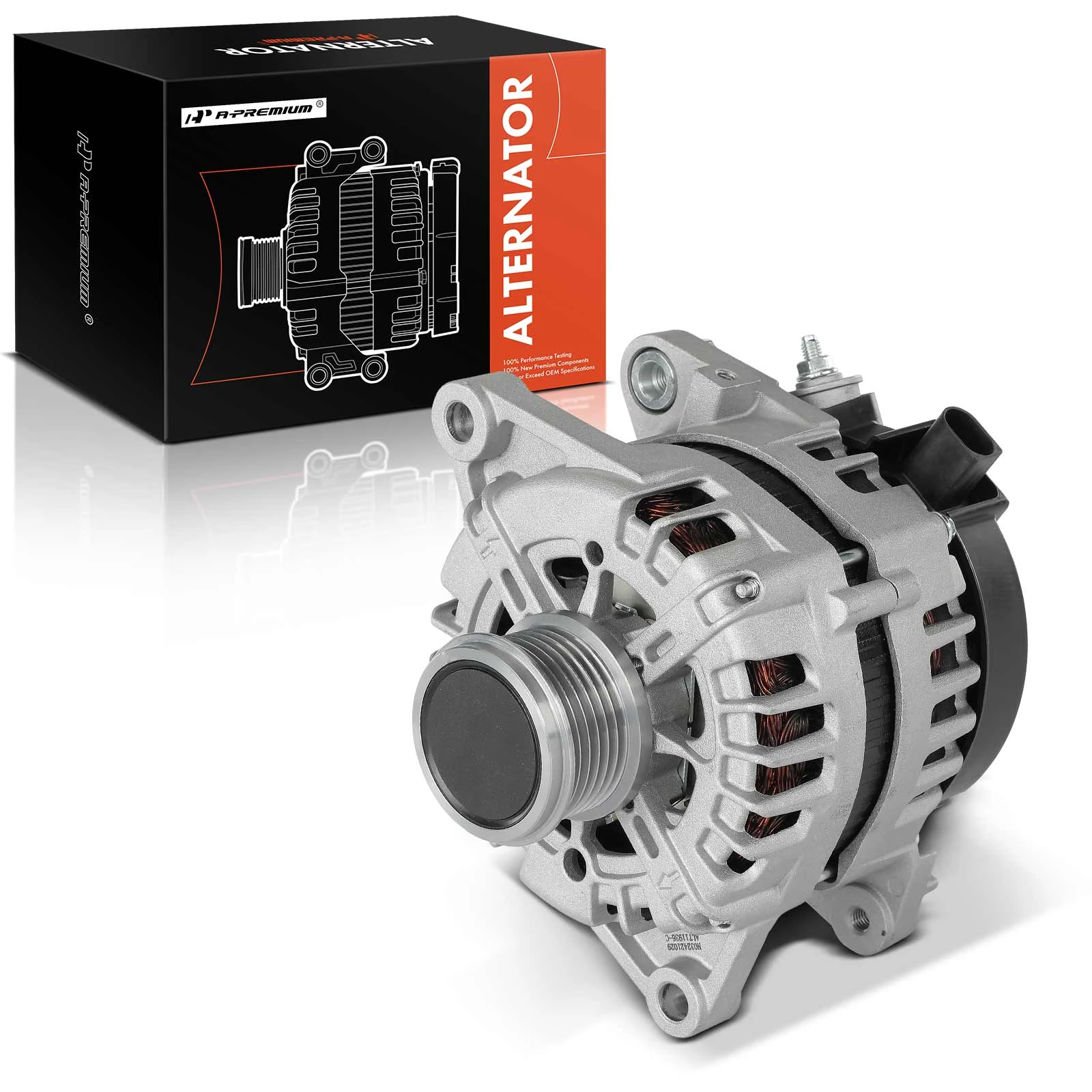 Alternator 150A 12V Clockwise 6-Groove Pulley A-Premium APALT1202