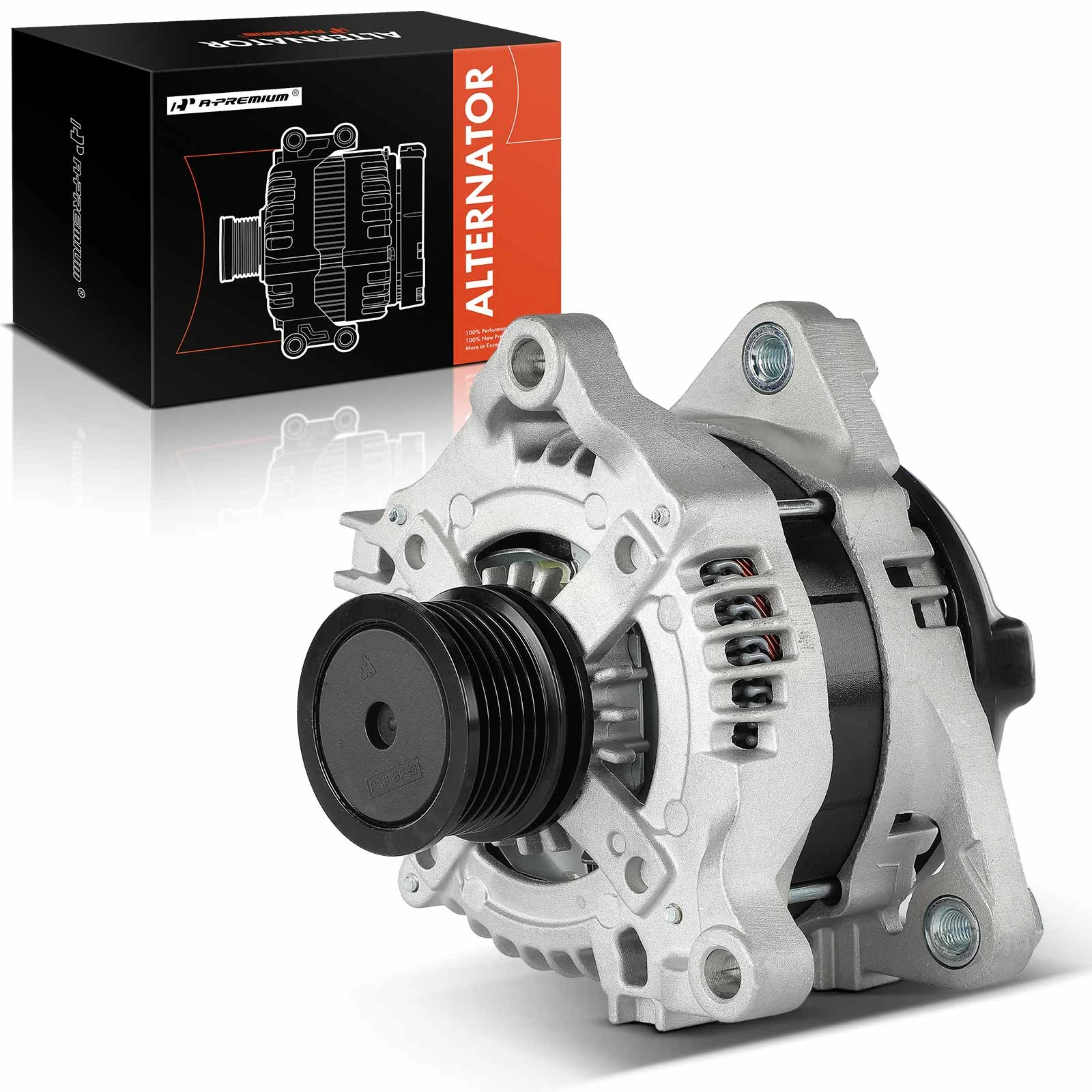 Alternator 155A 12V CW 6-Groove Decoupler Pulley