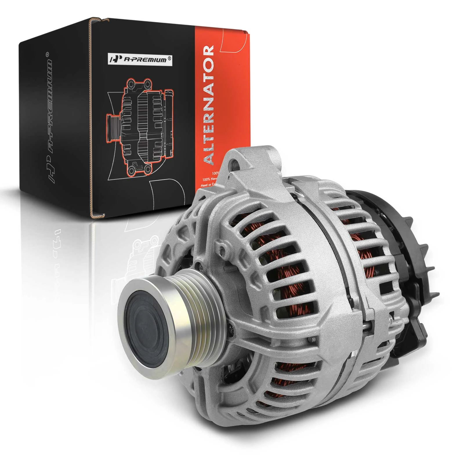 Alternator 120A 12V CW 6-Groove Clutch