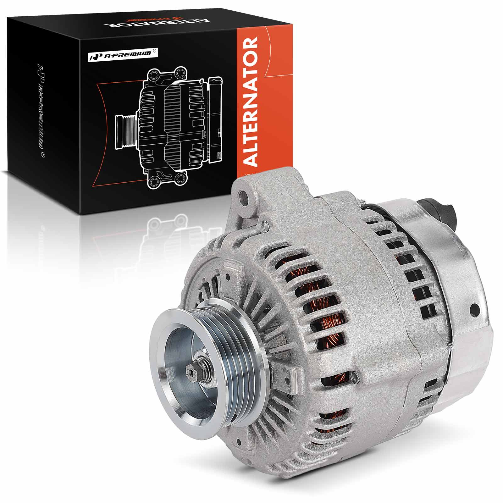 Alternator 105A 12V CW 6-Groove Pulley