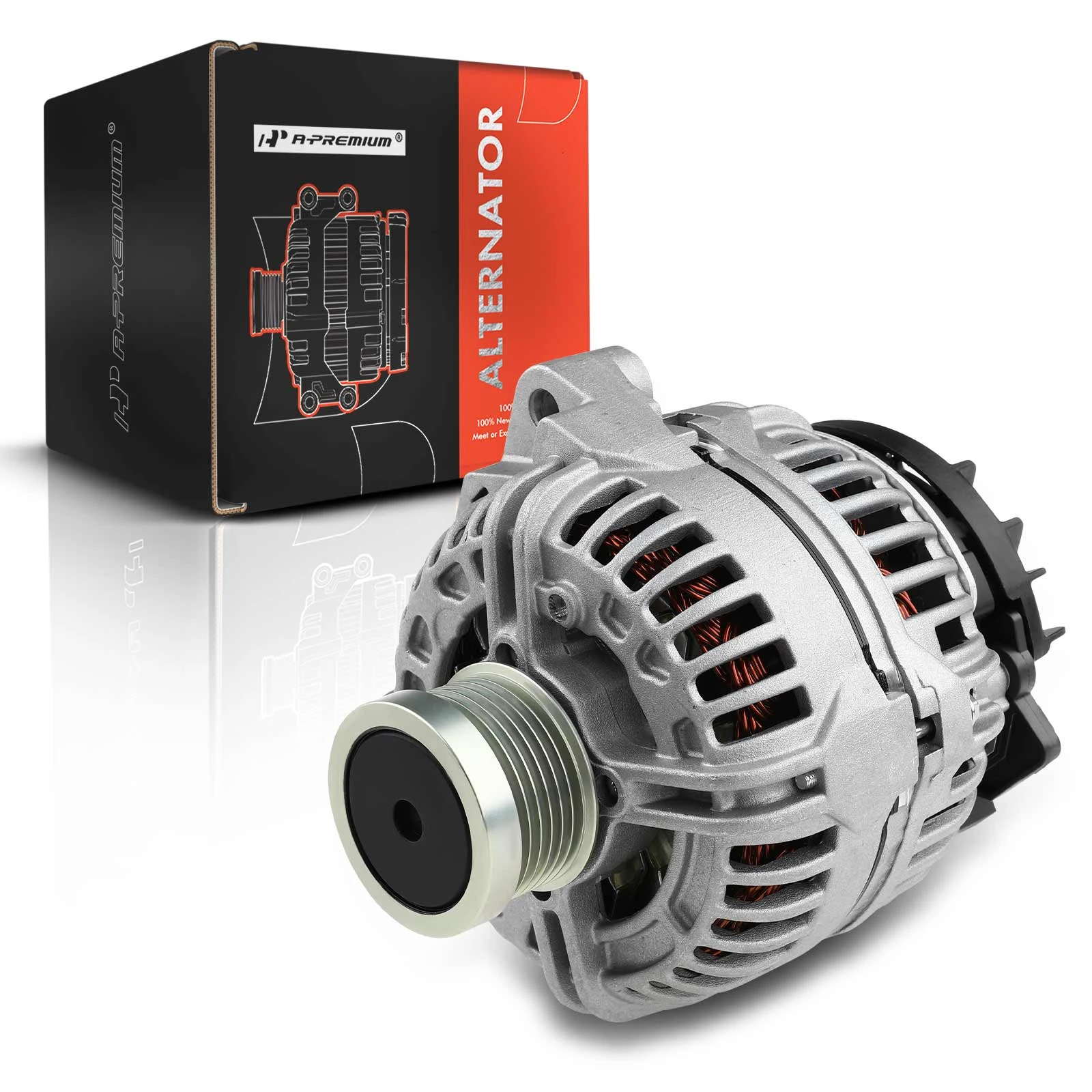 Alternator 140A 12V CCW 6-Groove Clutch