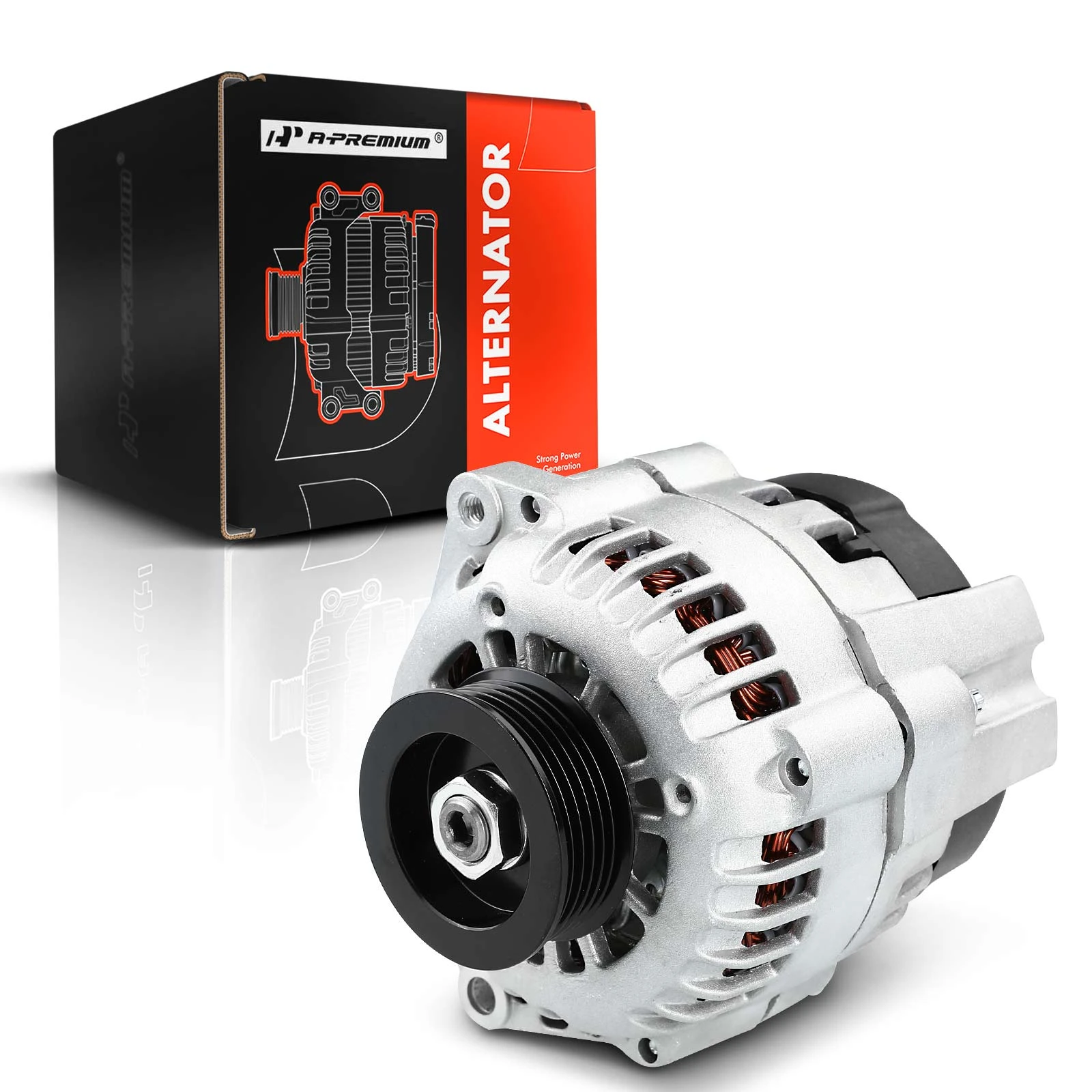 Alternator 100A 12V CW 6-Groove Pulley