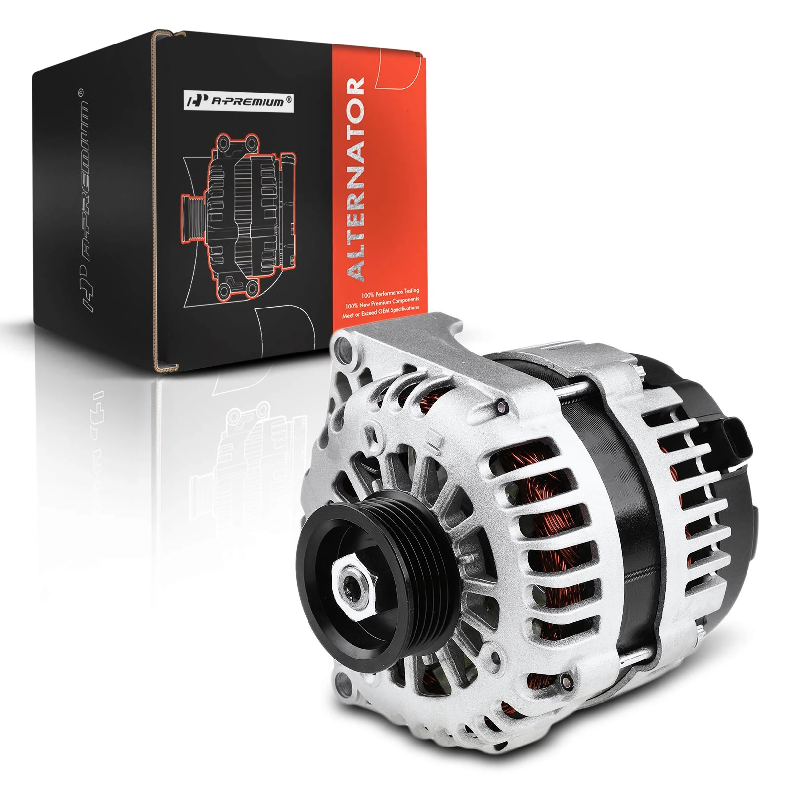 Alternator 145A 12V CW 6-Groove Pulley