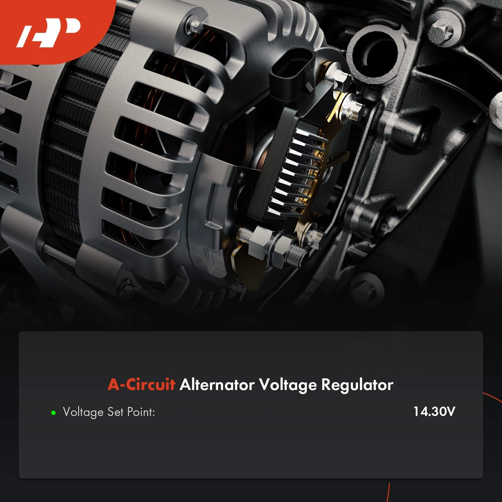 14.3 V Alternator Regulator for Nissan Sentra 1991-1993 Pathfinder 1990-1993 D21