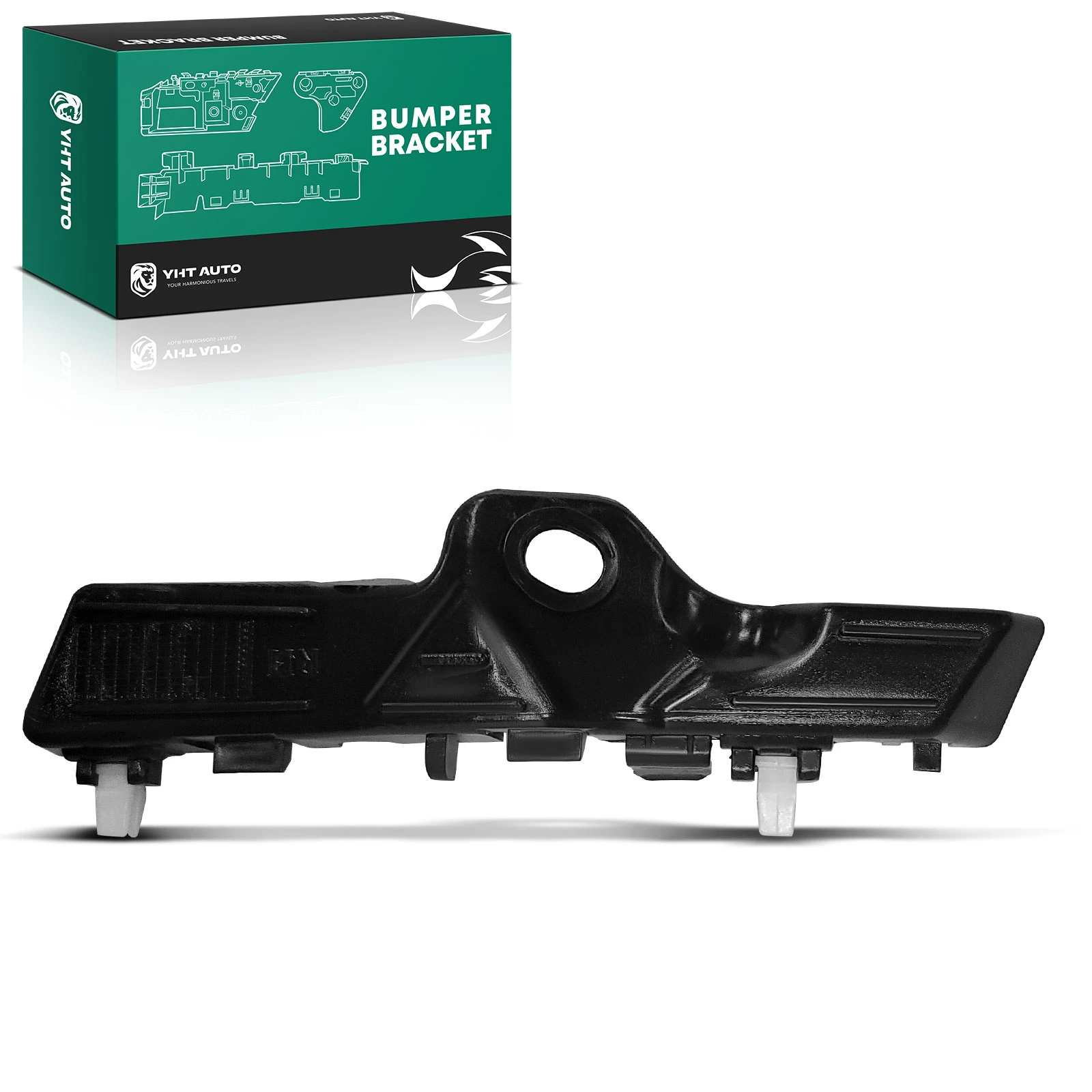 Front Passenger Polyoxymethylene Plastic Bumper Bracket for 2011-2013 Kia Sorento