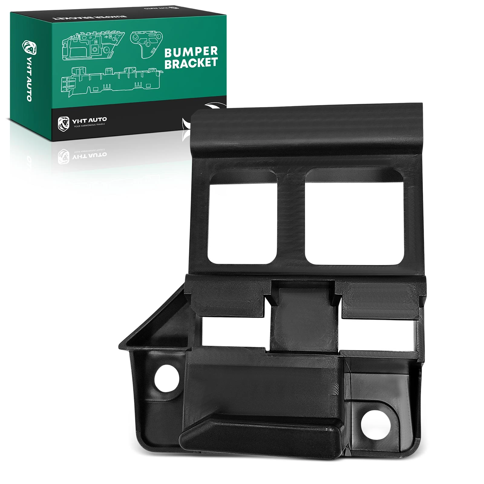 Front Passenger Inner Plastic Bumper Cover Support