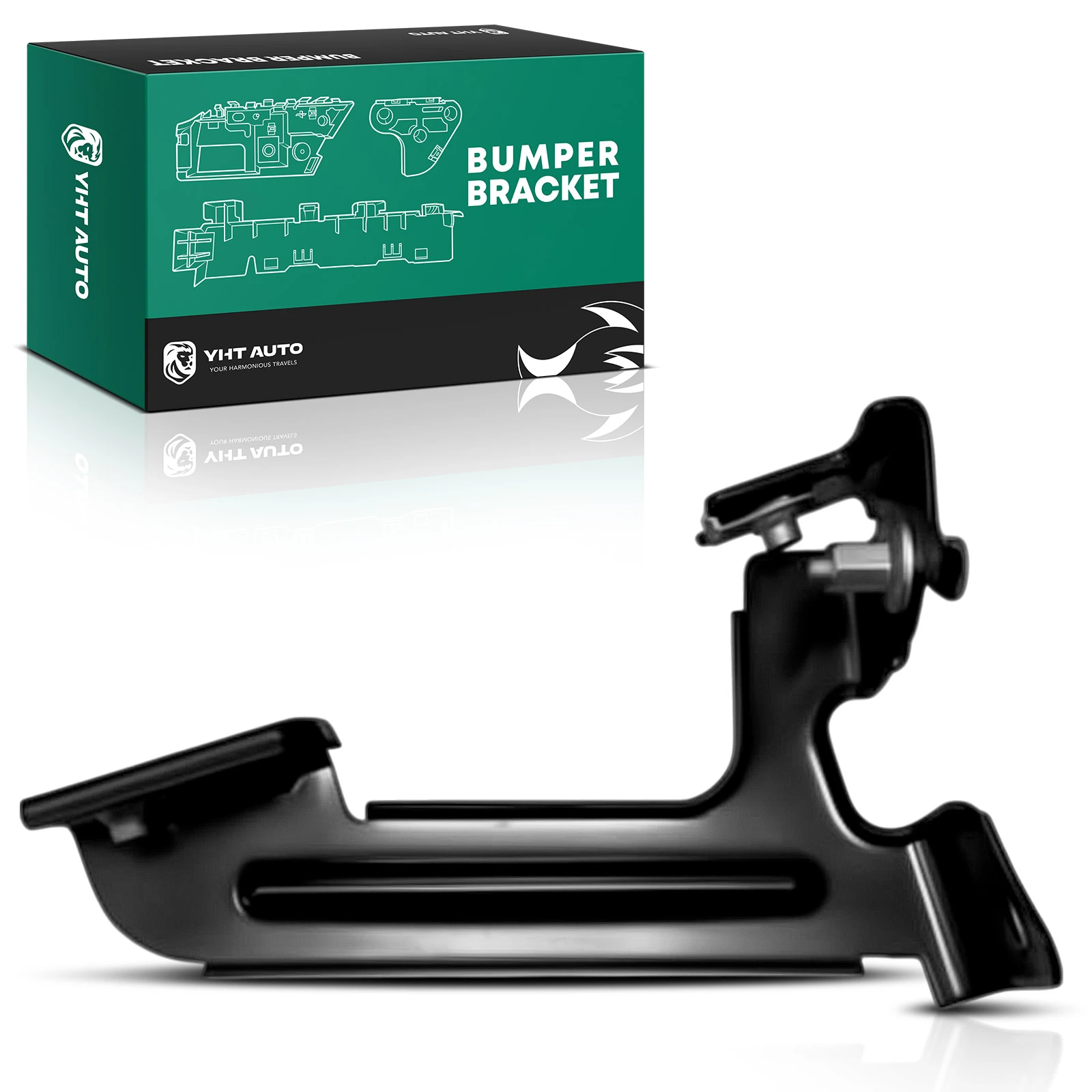 Front Passenger Bumper Bracket for 2021-2024 GMC Yukon