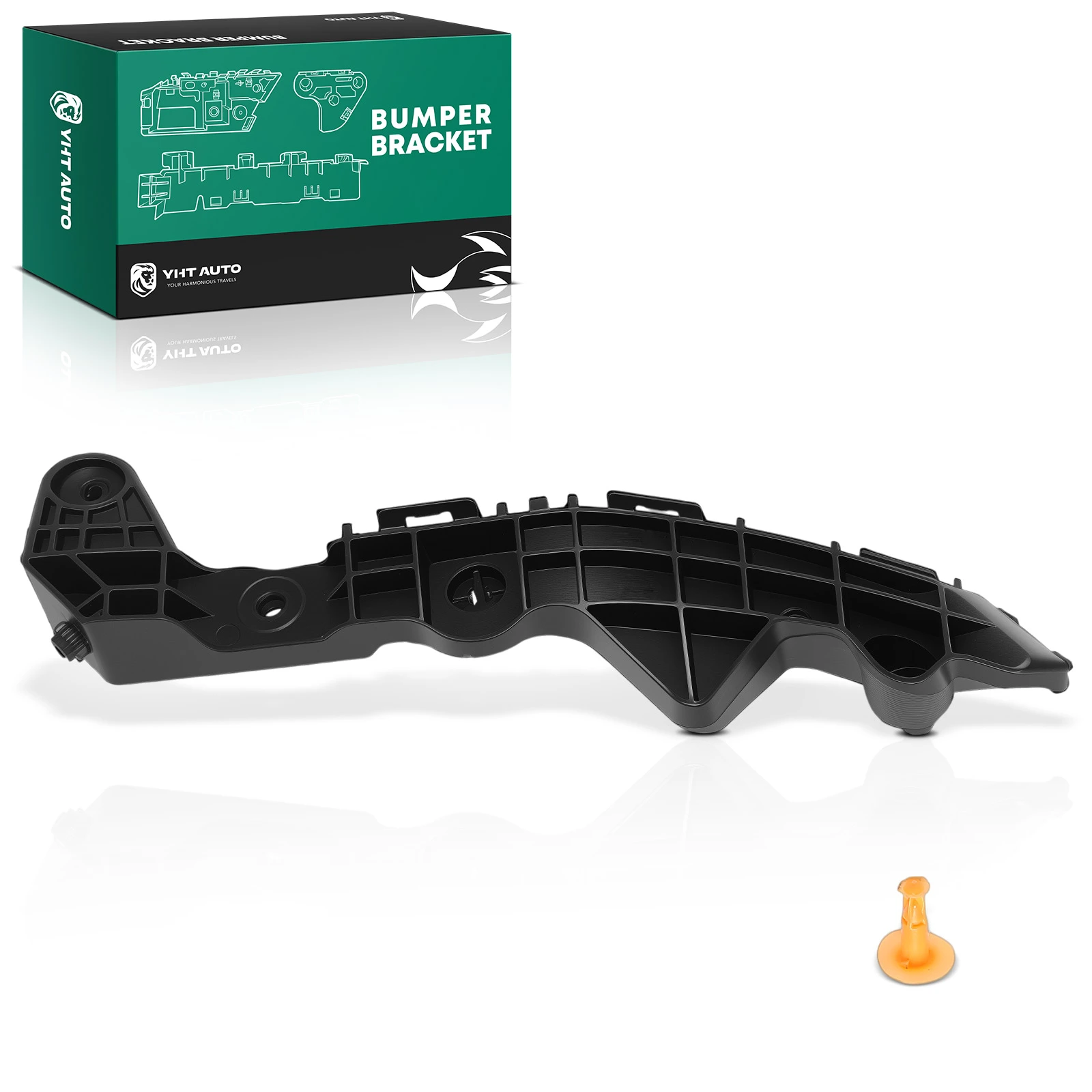 Front Passenger POM Plastic Bumper Cover Retainer for 2015-2017 Lexus NX200t