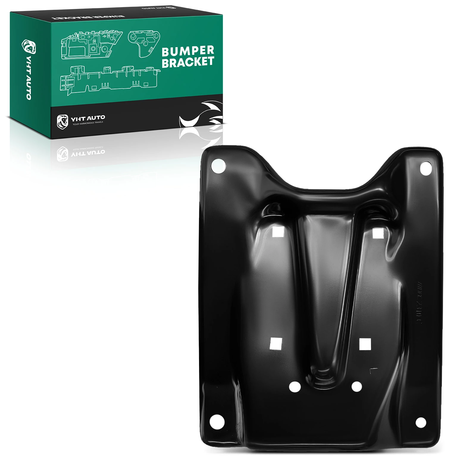 Front Driver Steel Bumper Bracket for 2006-2008 Dodge Ram 1500