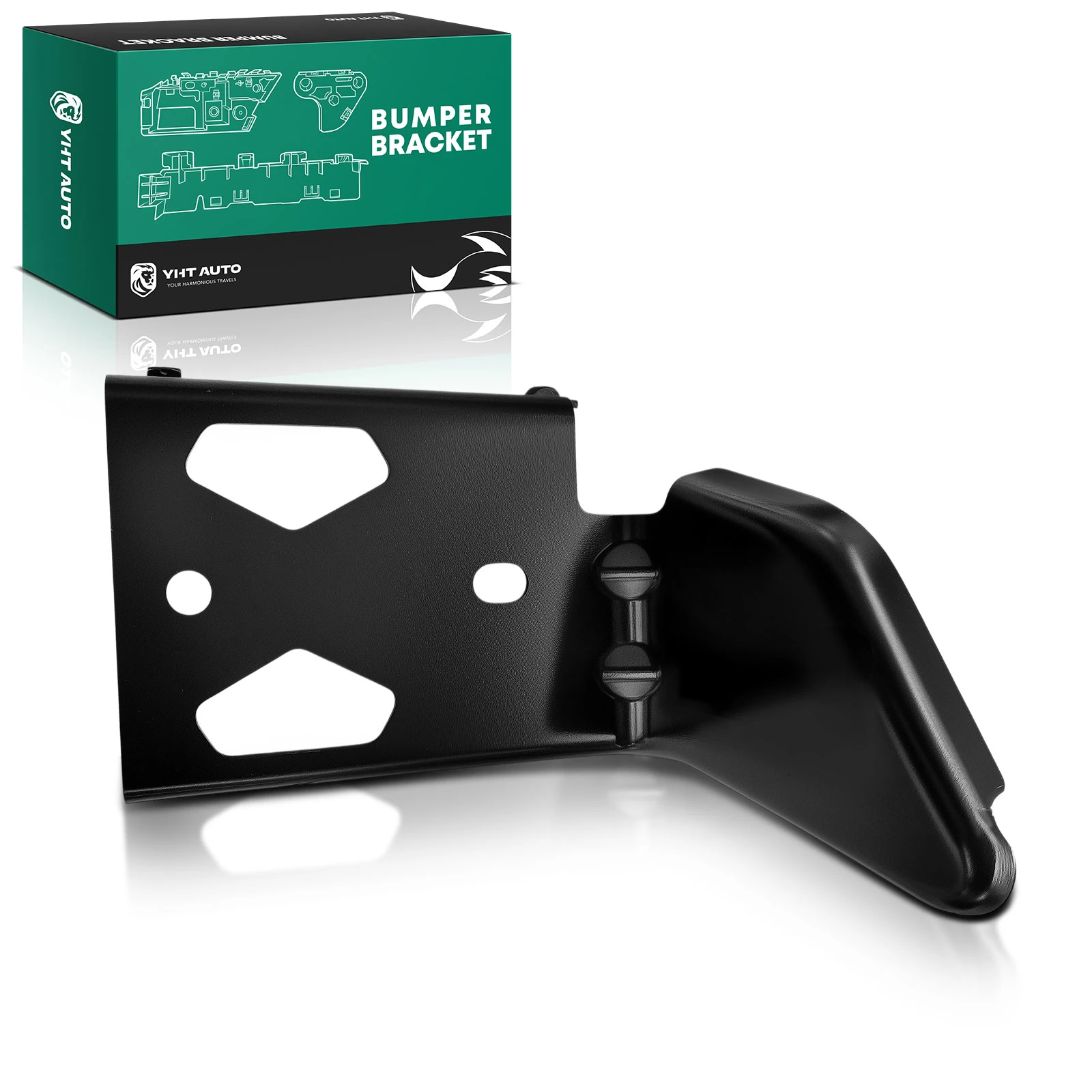 Front Passenger Steel Bumper Bracket