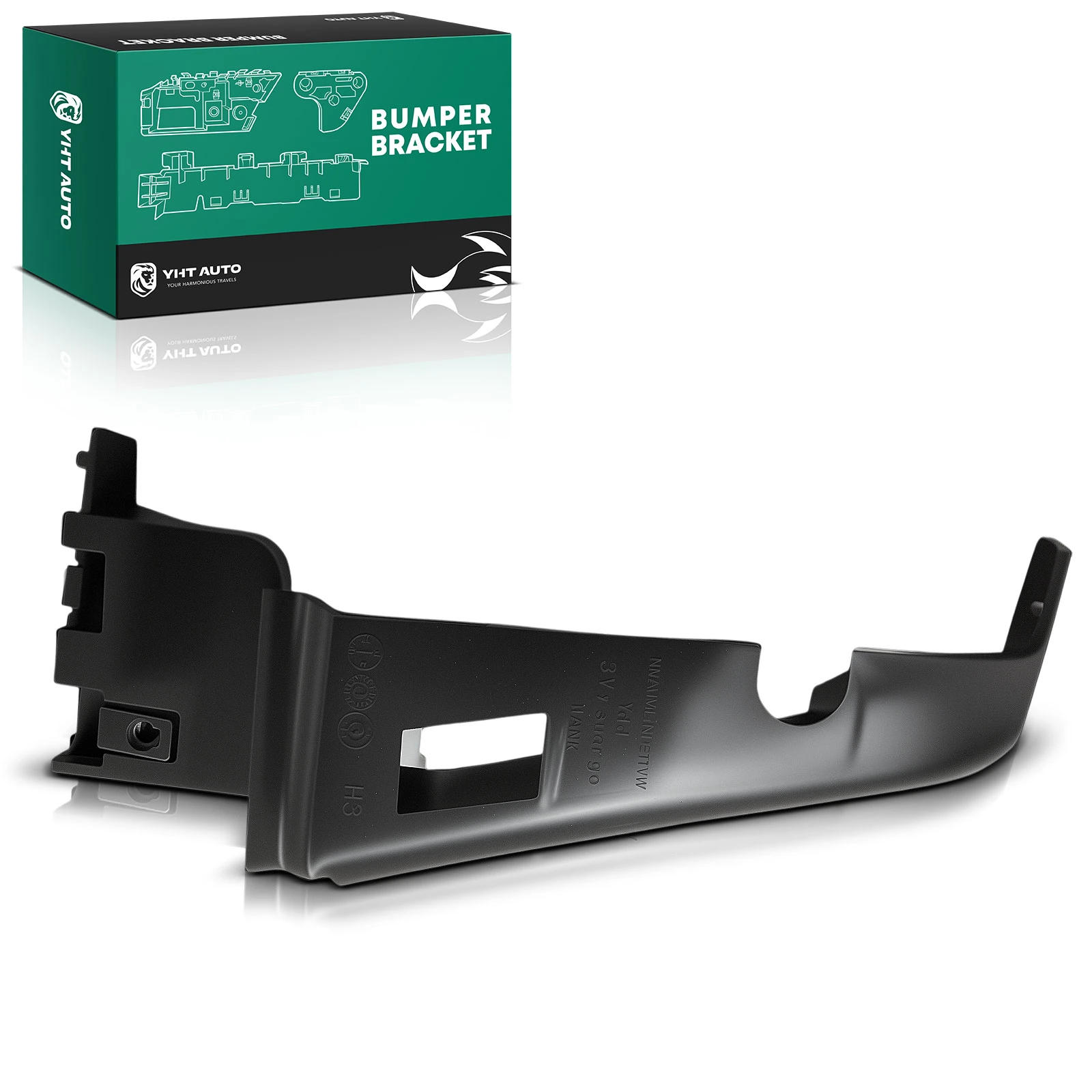 Front Passenger Plastic Bumper Bracket for 2002-2009 Dodge Ram 2500