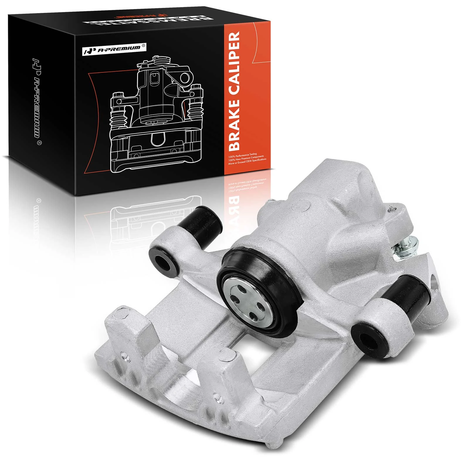 1-PC Brake Caliper, Rear Right Passenger Side, 1-Piston, A-Premium APBC0067