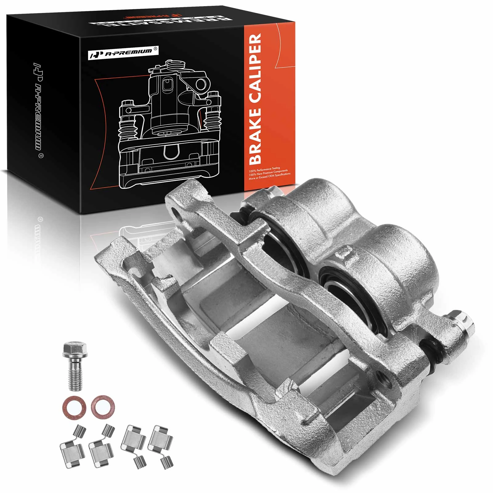 1998-2001 Oldsmobile Bravada 1-Pc Brake Caliper Front Left Driver Side 2-Piston A-Premium APBC1219