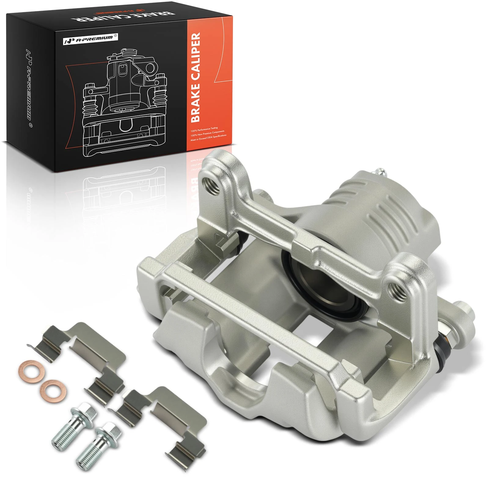 2004-2009 Cadillac XLR 1-Pc Brake Caliper Rear Left Driver Side 1-Piston A-Premium APBC4738PG