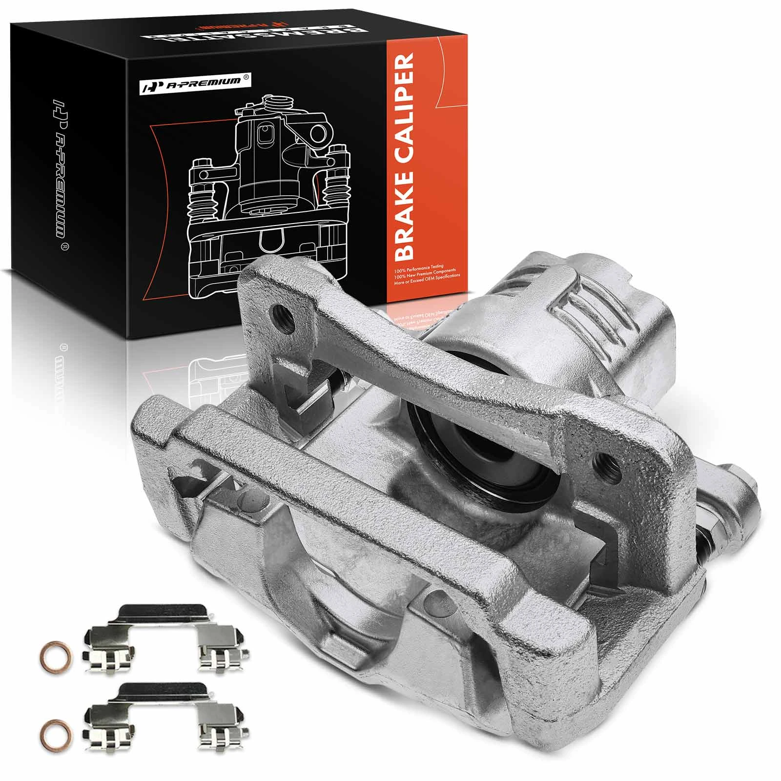 1-PC Brake Caliper, Rear Left Driver Side, 1-Piston, A-Premium APBC2952
