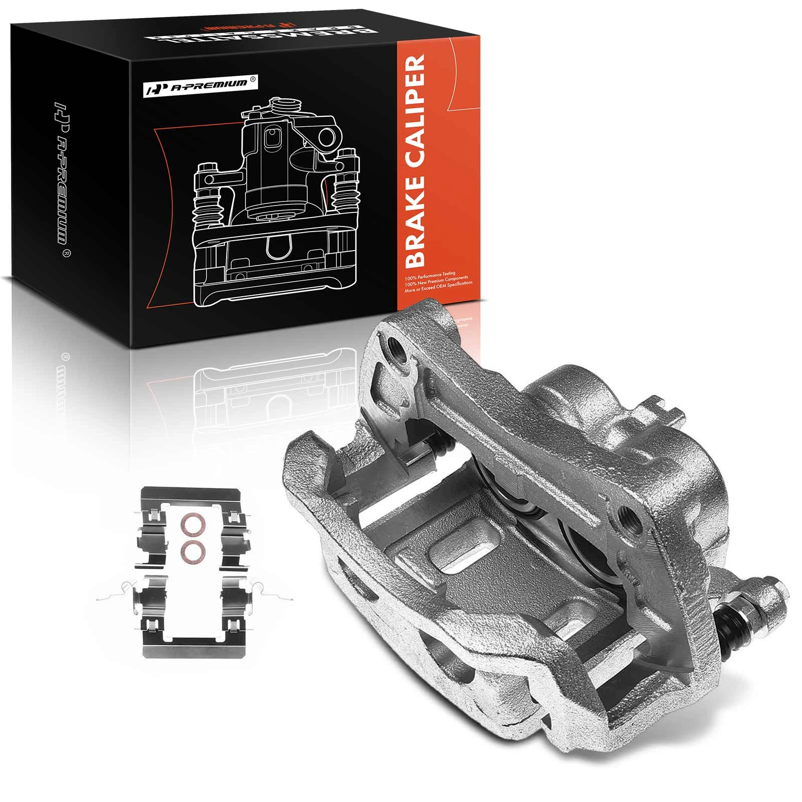 2006-2010 INFINITI M35 1-Pc Brake Caliper Front Right Passenger Side 2-Piston A-Premium APBC2027