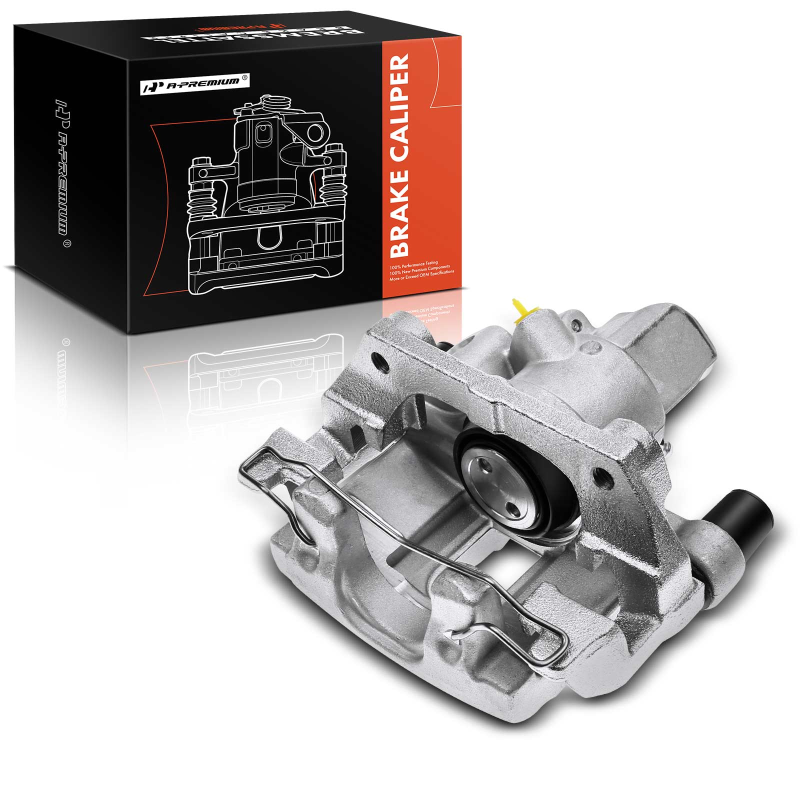 2004-2008 Mazda 3 1pc Brake Caliper Rear Right Passenger Side 1-Piston A-Premium APBC2045