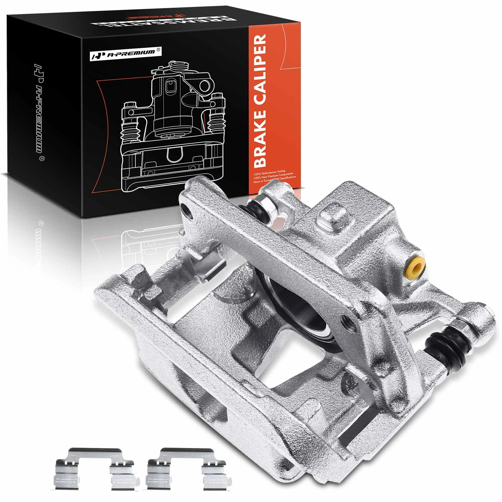 Front Passenger Brake Caliper with Bracket