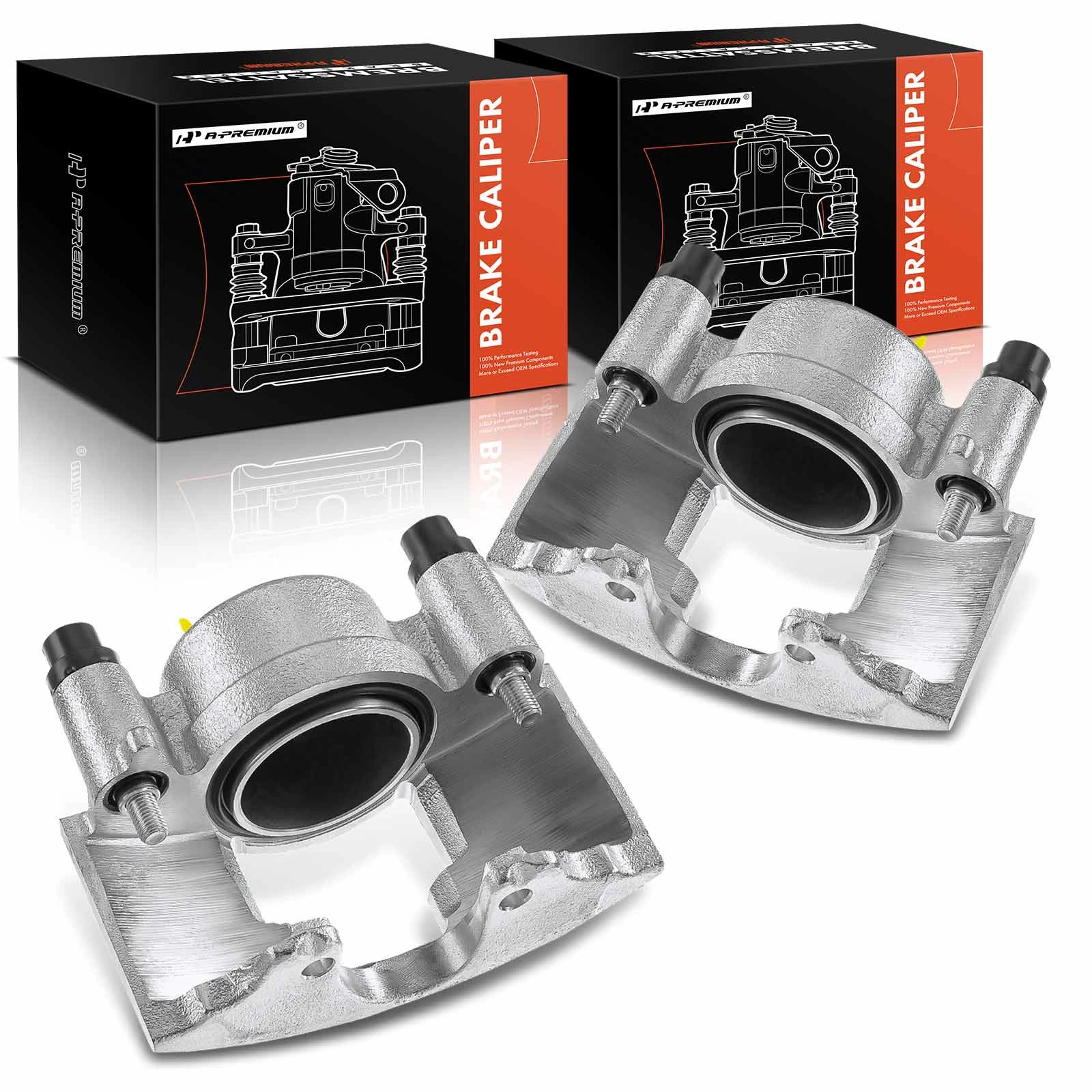 2 Pcs Front Brake Caliper