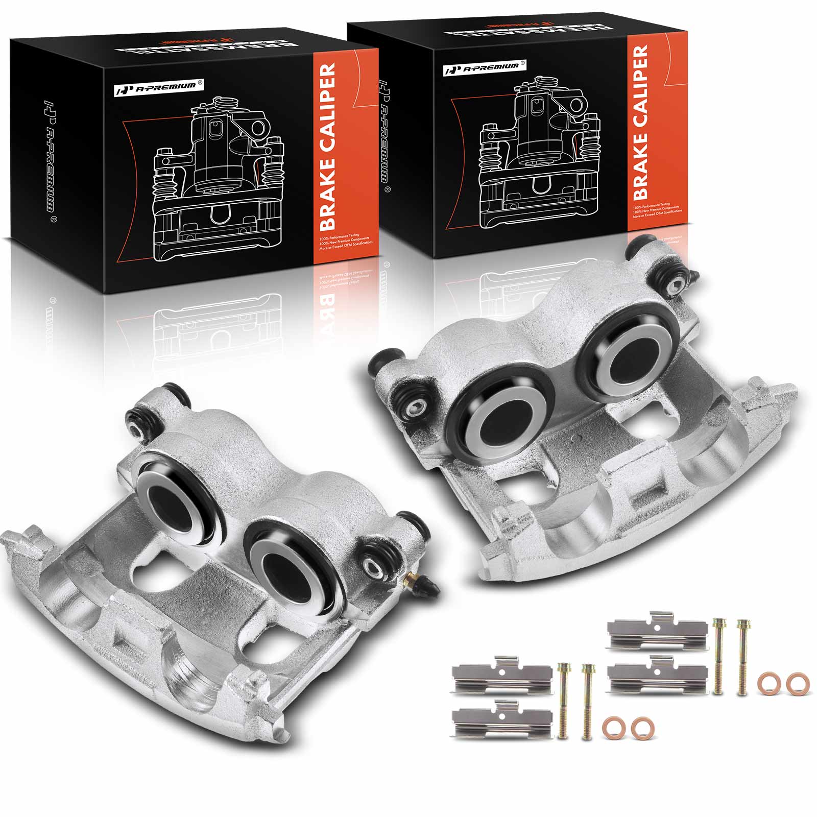 Front Disc Brake Caliper Set For 1999-2002 Nissan Frontier Front Disc Brake Caliper Set For 1999-2002 Nissan Frontier