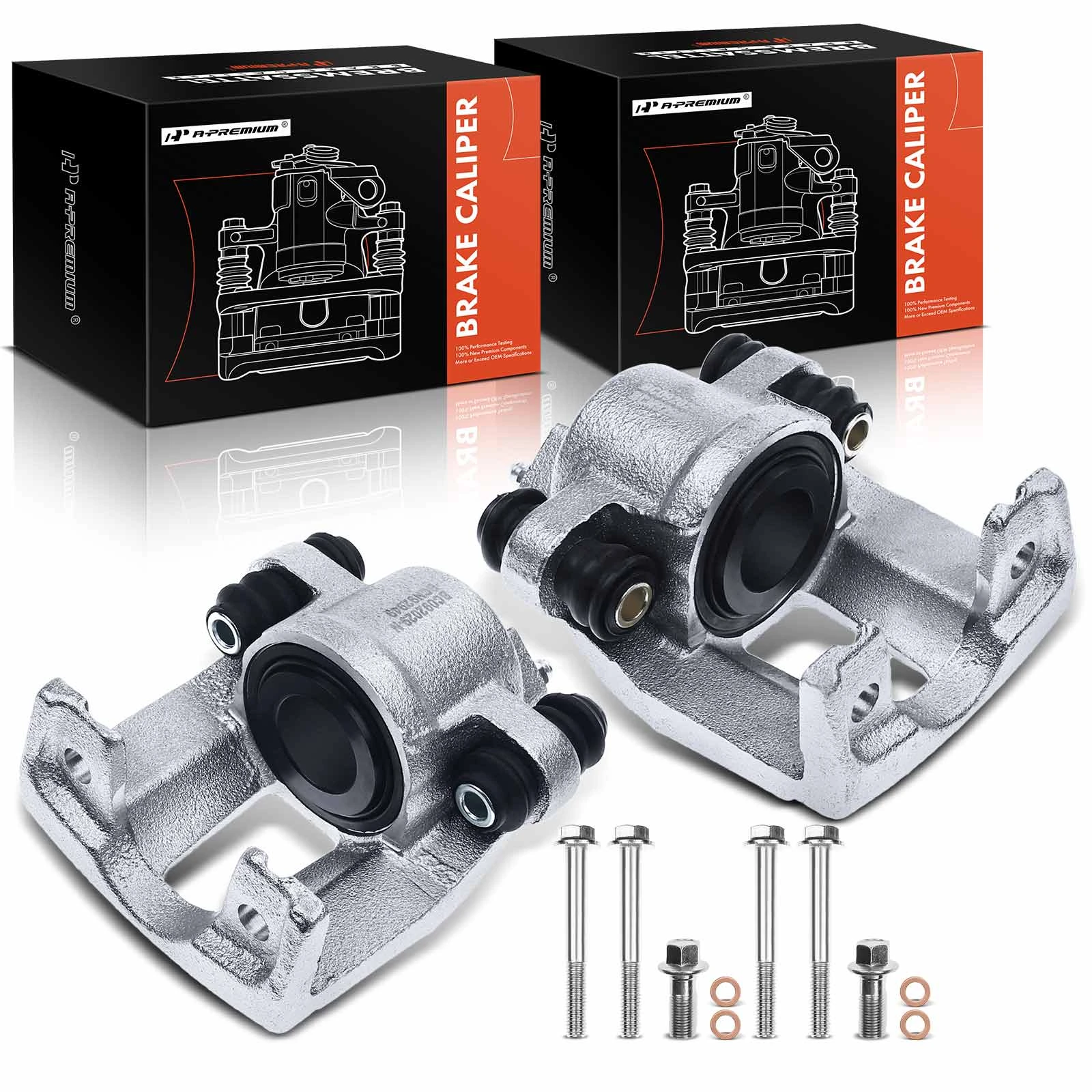 2 Pcs Rear Brake Caliper