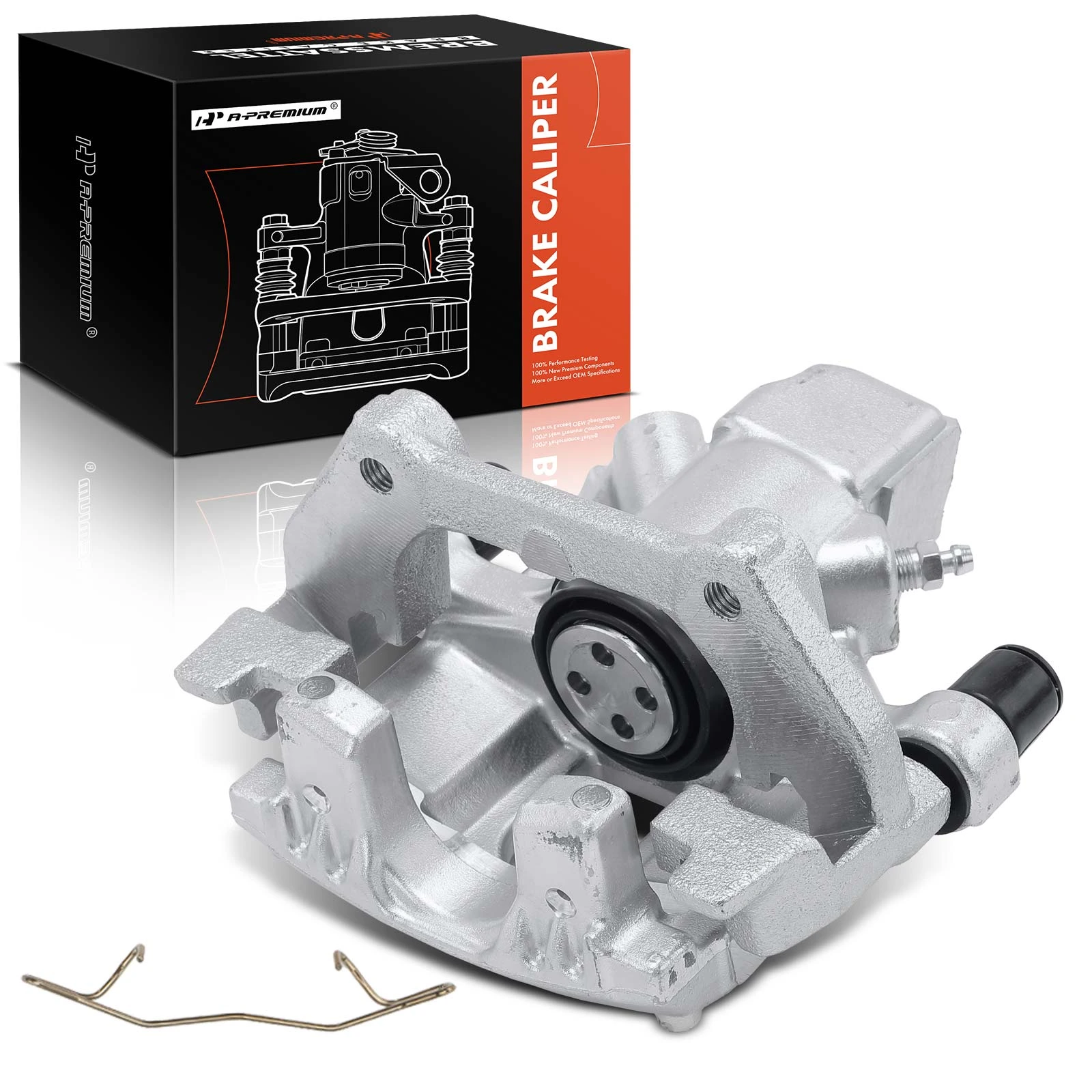 Rear Driver Brake Caliper with Bracket