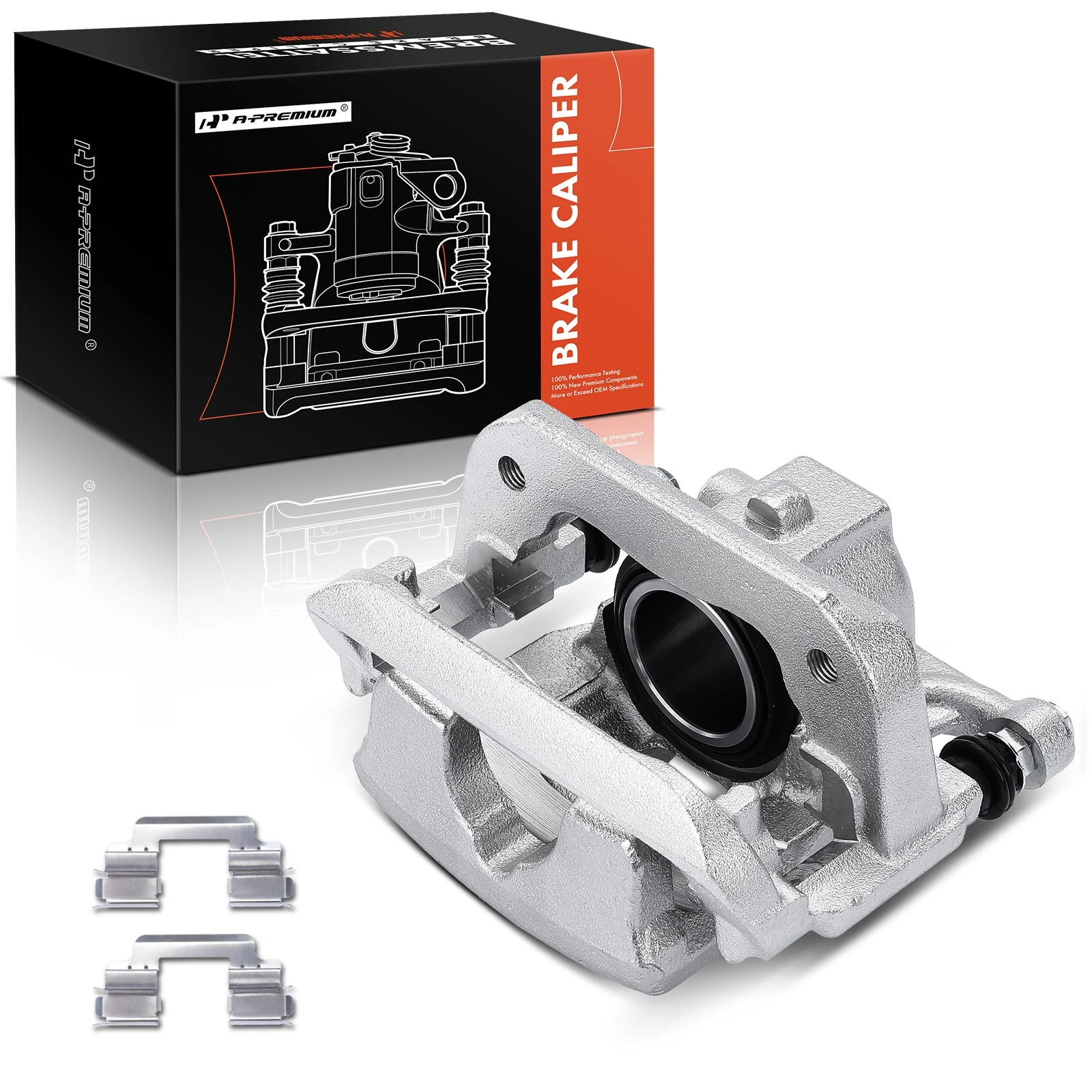 Front Driver Brake Caliper with Bracket