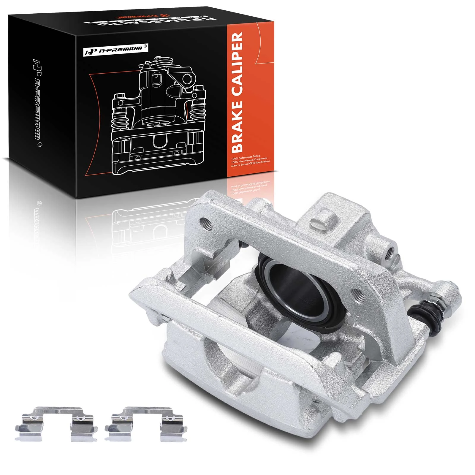 Front Passenger Brake Caliper with Bracket