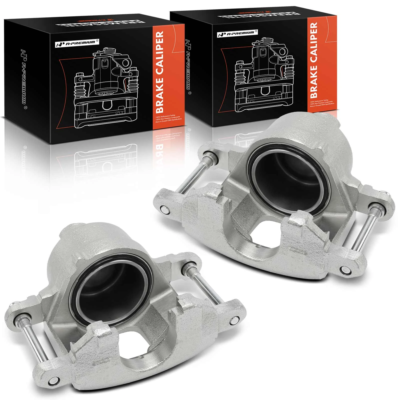 2 Pcs Front Brake Caliper