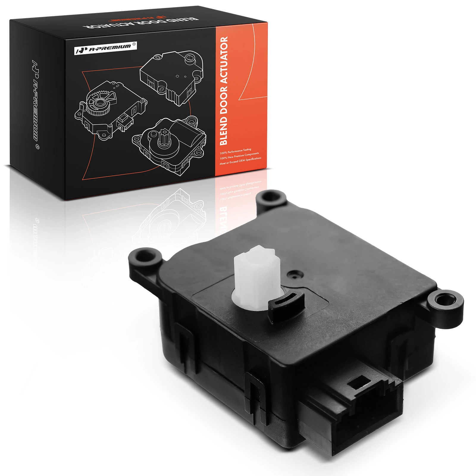 Main HVAC Heater Blend Door Actuator for 2008-2012 Jeep Liberty