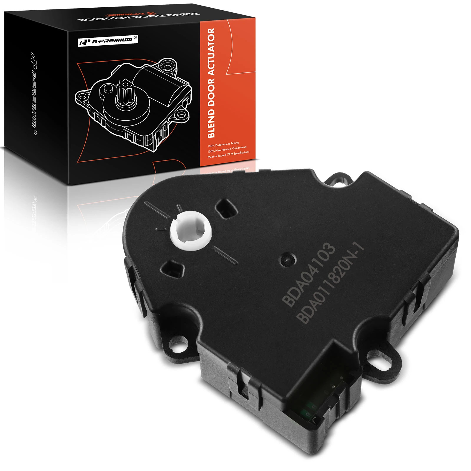 Main HVAC Heater Blend Door Actuator for 1992-1994 GMC C1500 Suburban