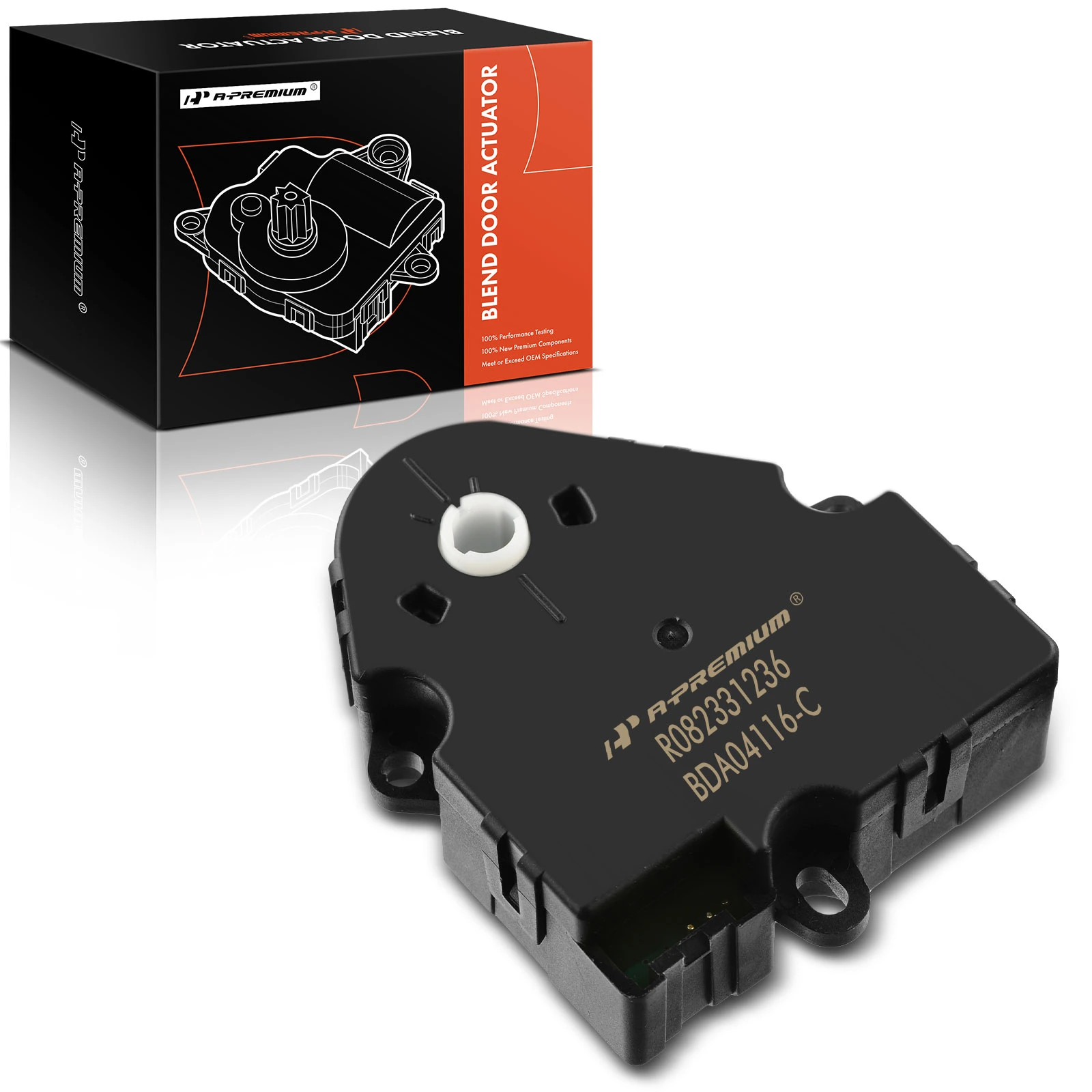 Main Air Inlet HVAC Heater Blend Door Actuator