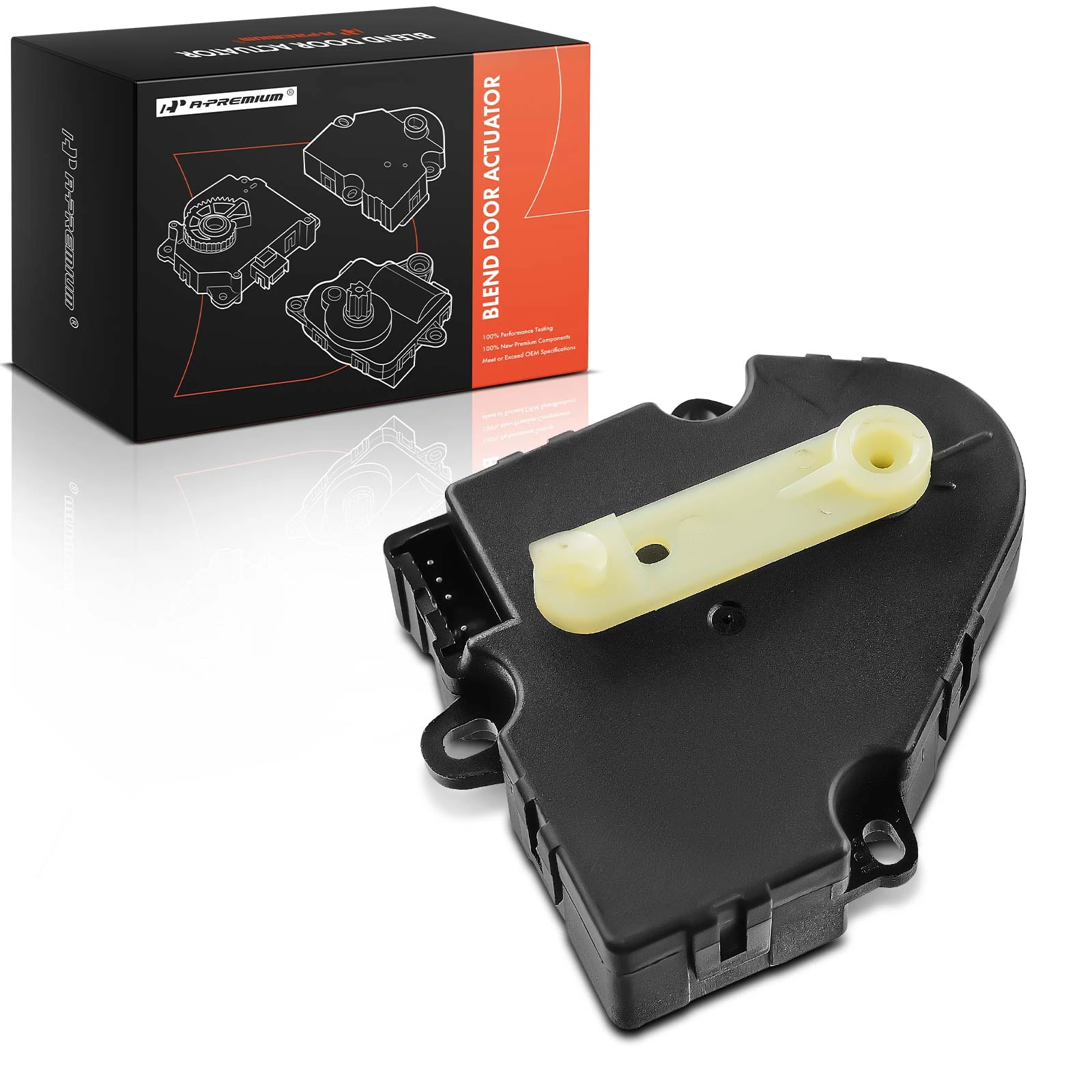 Main Temperature HVAC Heater Blend Door Actuator for 1992-1996 Oldsmobile 98