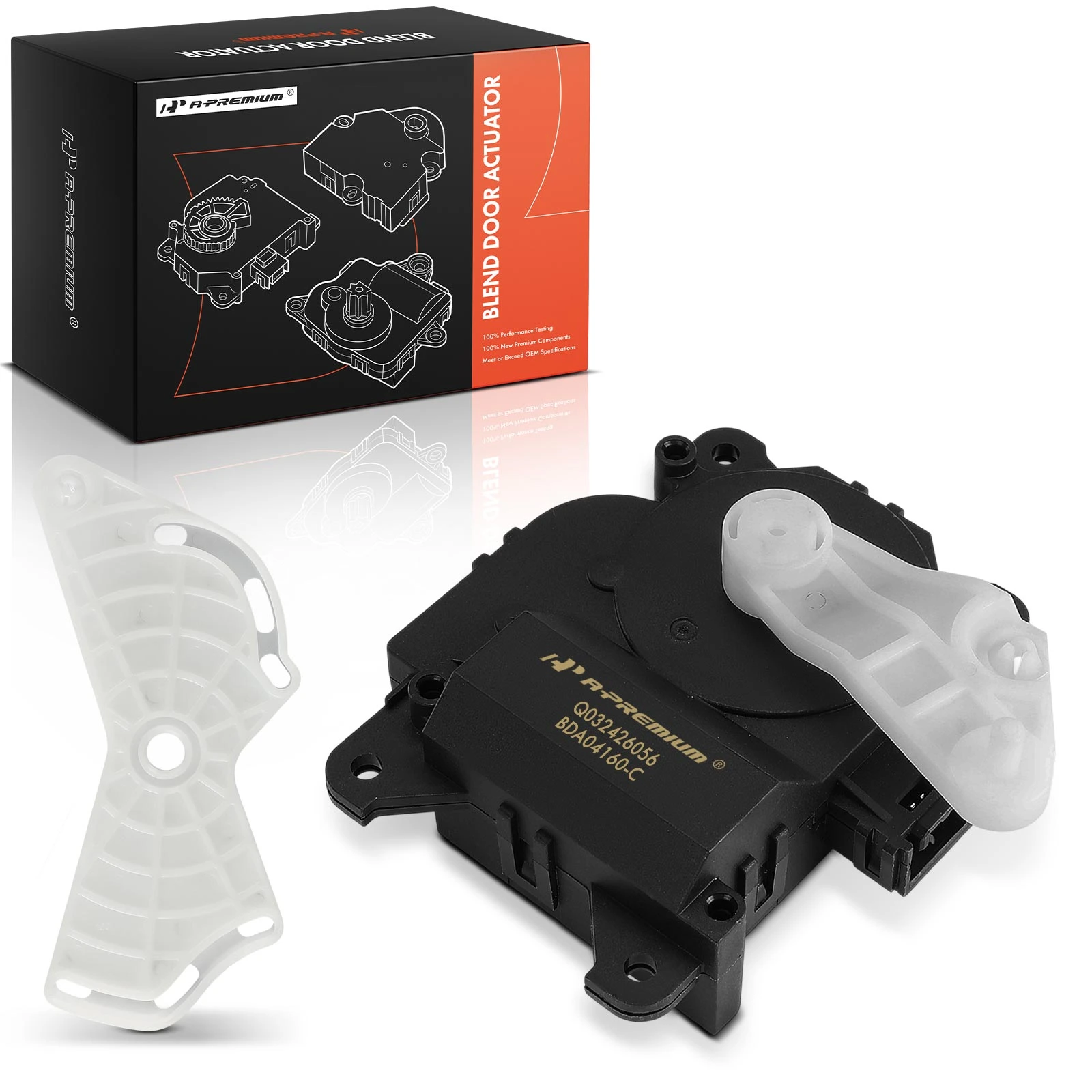 Main Temperature HVAC Heater Blend Door Actuator